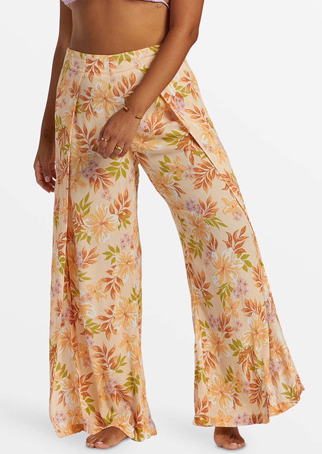 Billabong Women's Split Spirit Pants Peach Whip