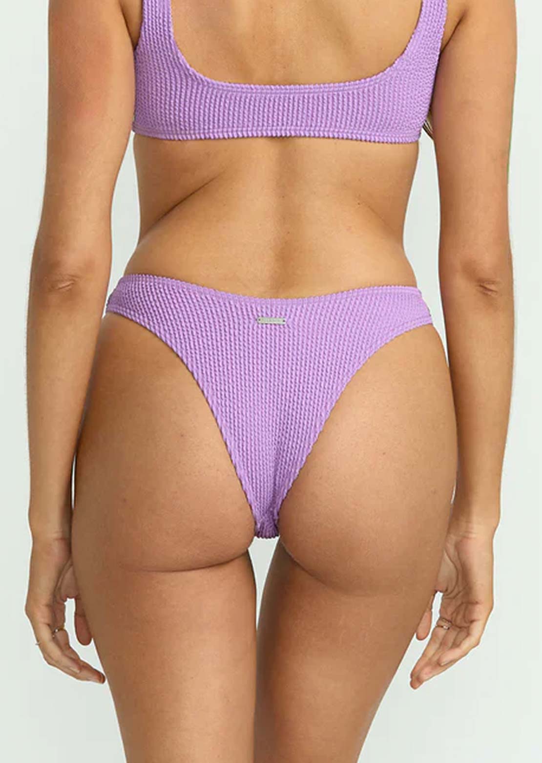 Billabong Women's Summer Hi Skimpy Hike Bikini Bottom Purple
