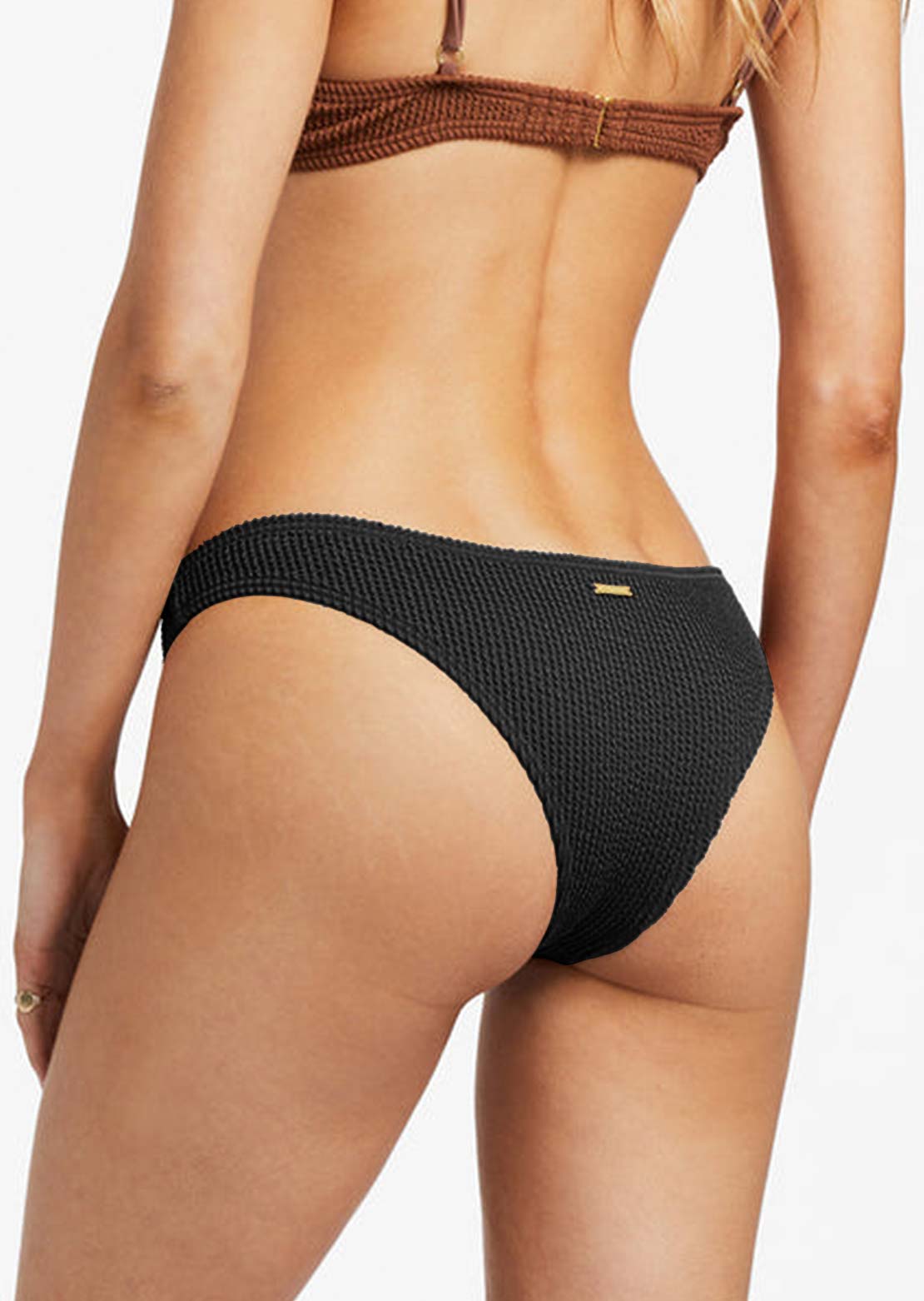 Billabong Women's Summer High Isla Bikini Bottom Black