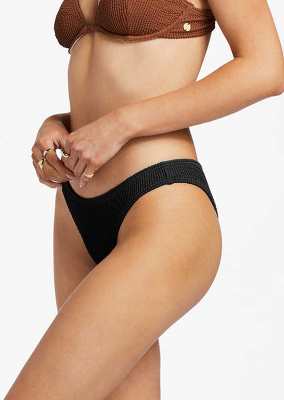 Billabong Women's Summer High Isla Bikini Bottom Black