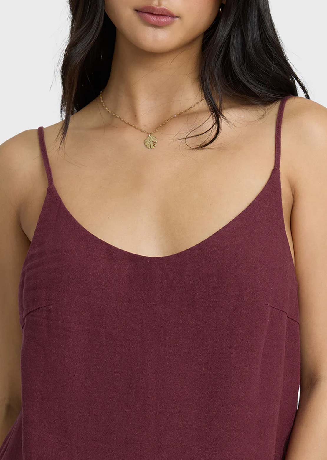 Billabong Women's Summer Love Dress Red Dahlia