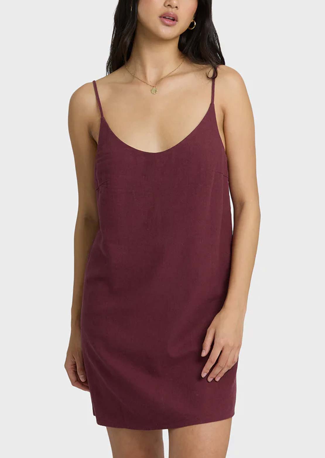 Billabong Women's Summer Love Dress Red Dahlia