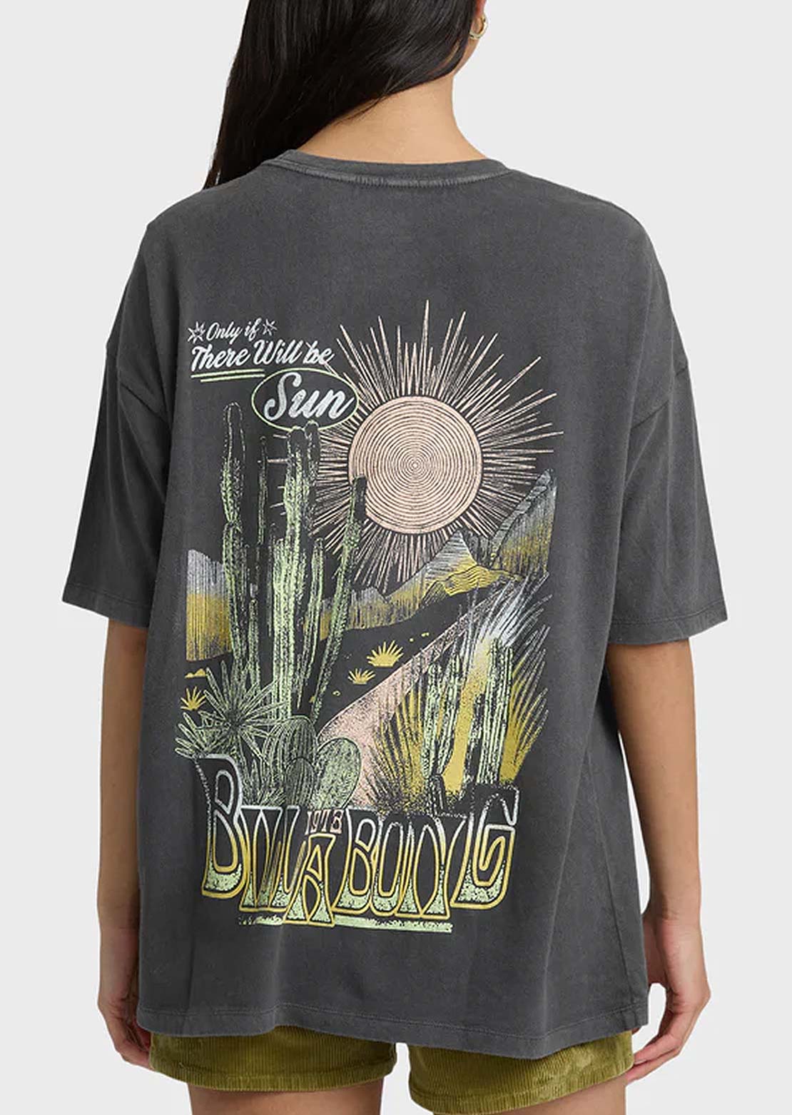 Billabong Women's Sun Chasing T-Shirt Off Black