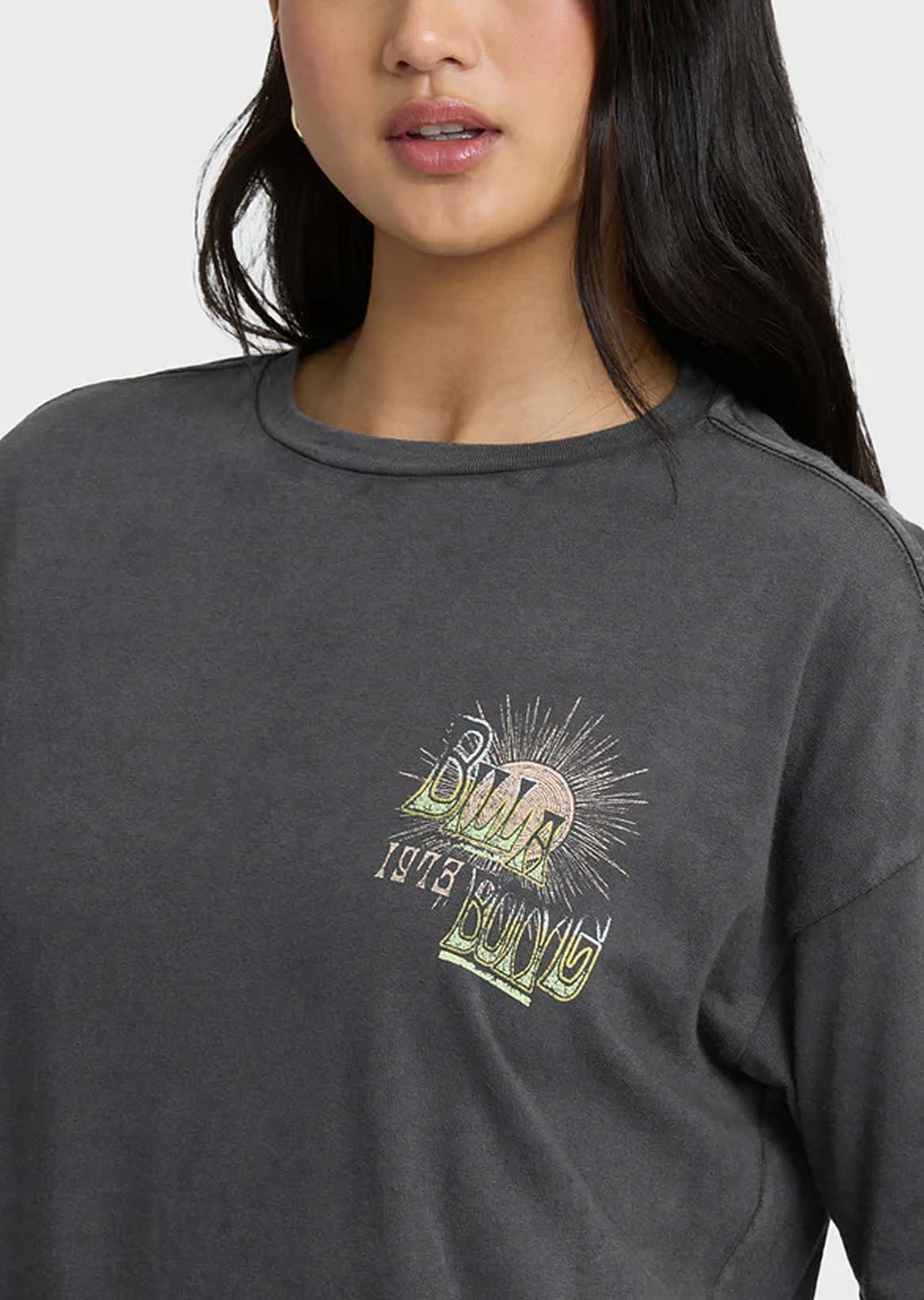 Billabong Women's Sun Chasing T-Shirt Off Black