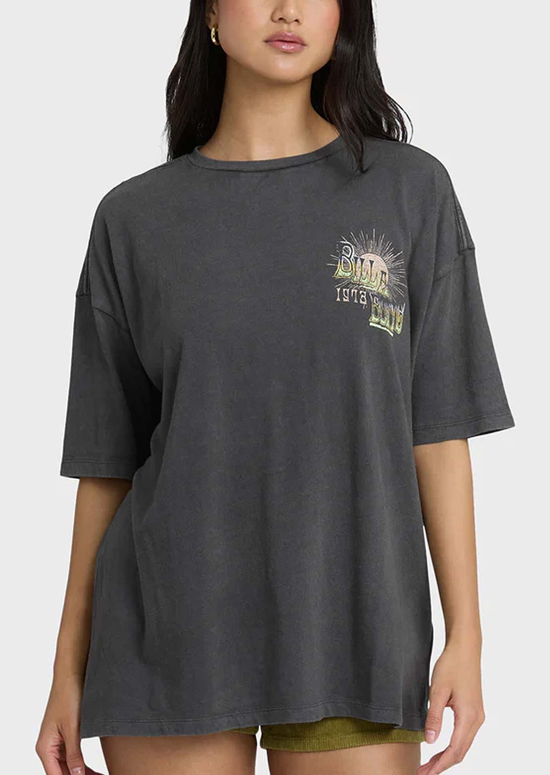 Billabong Women's Sun Chasing T-Shirt Off Black