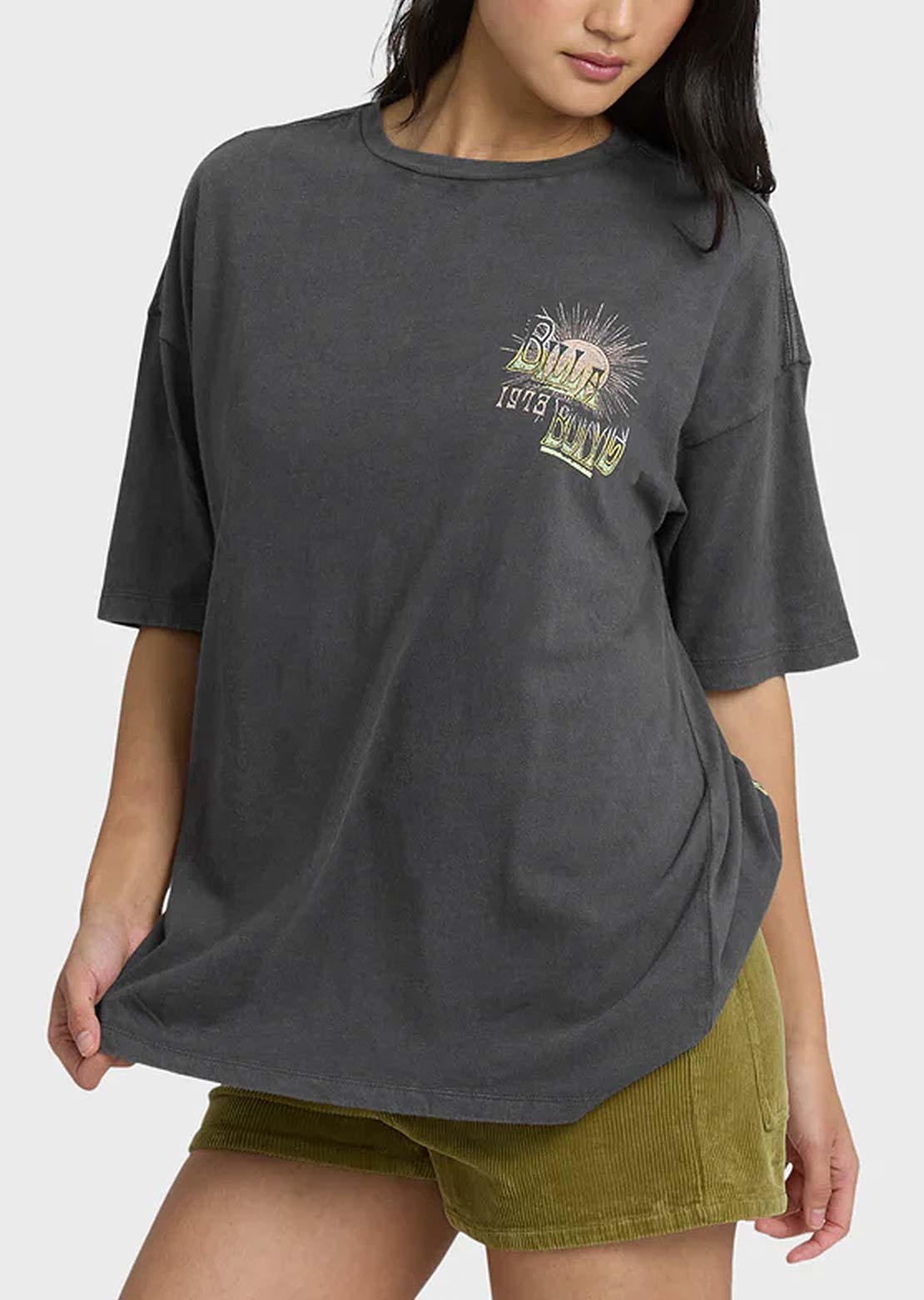 Billabong Women's Sun Chasing T-Shirt Off Black