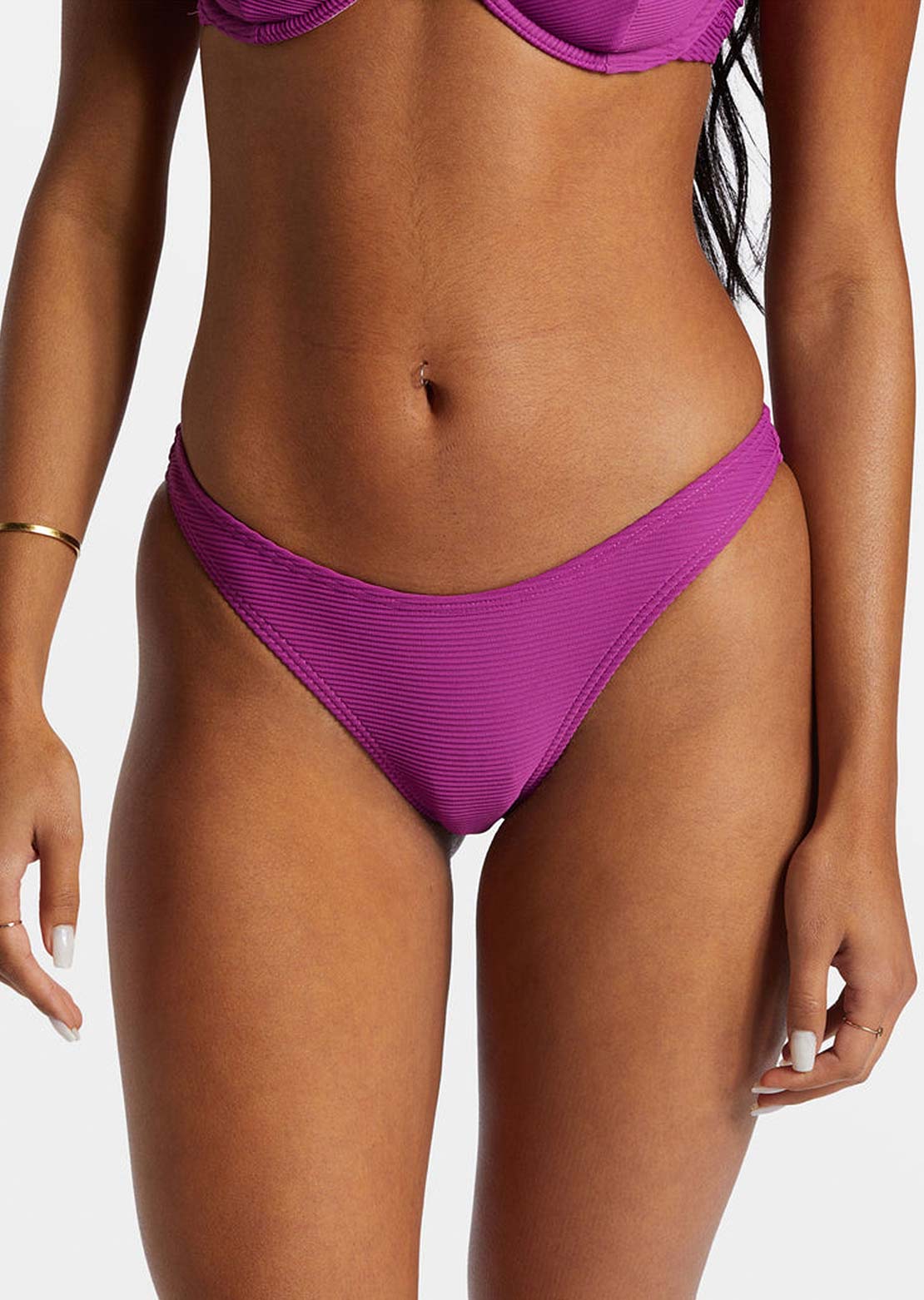Billabong Women's Tanlines Hike Bikini Bottom Berry Bliss