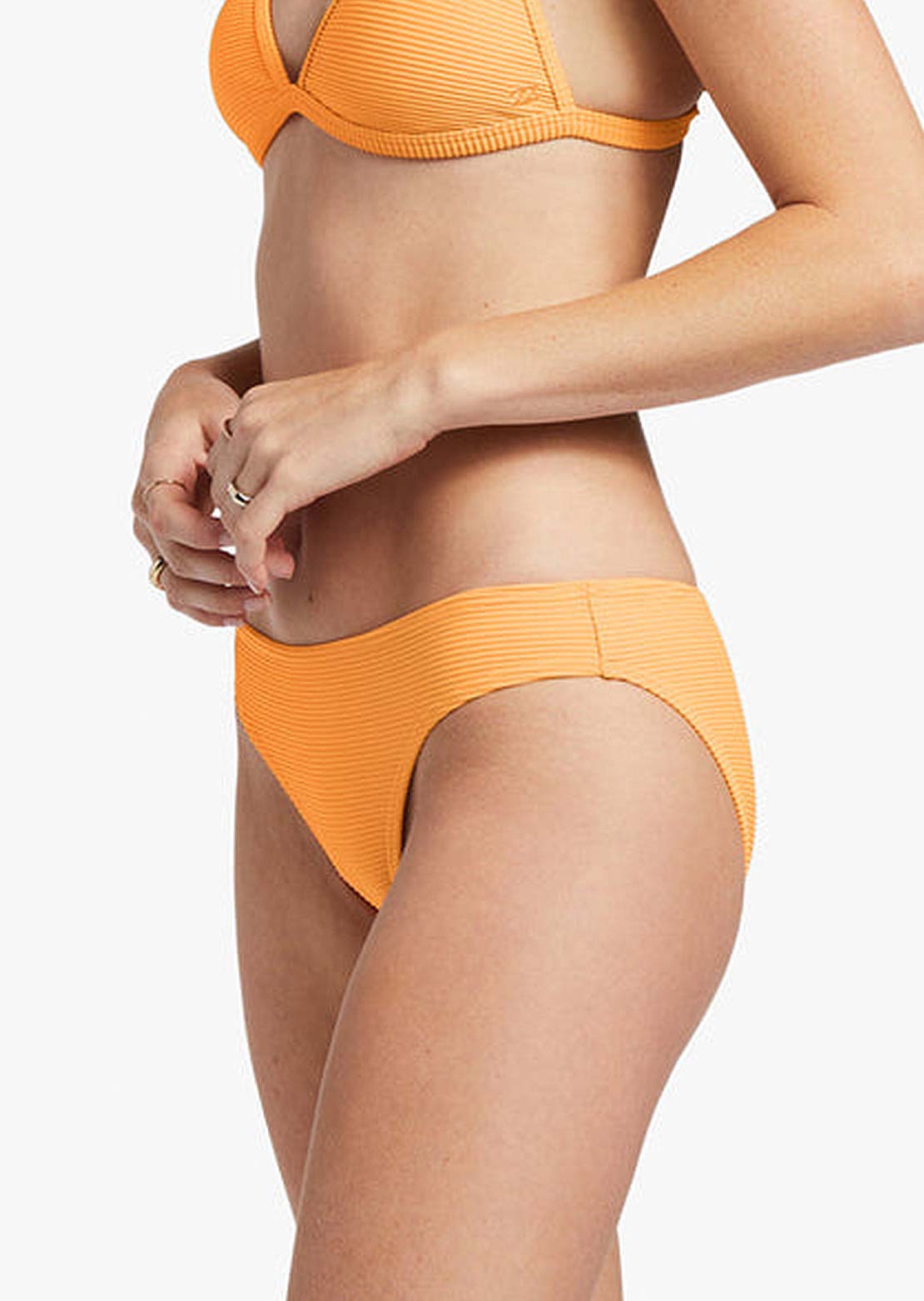 Billabong Women's Tanlines Lowrider Bikini Bottom Orange Peel