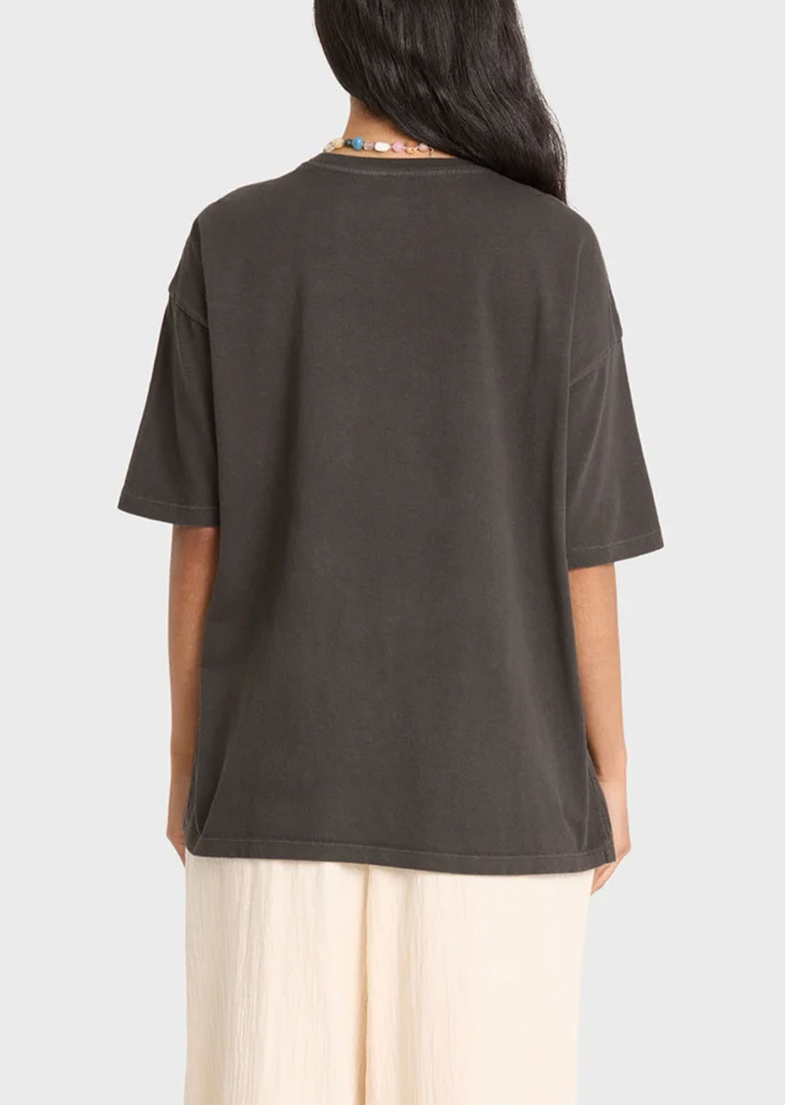 Billabong Women's Tropical Filmore T-Shirt Off Black