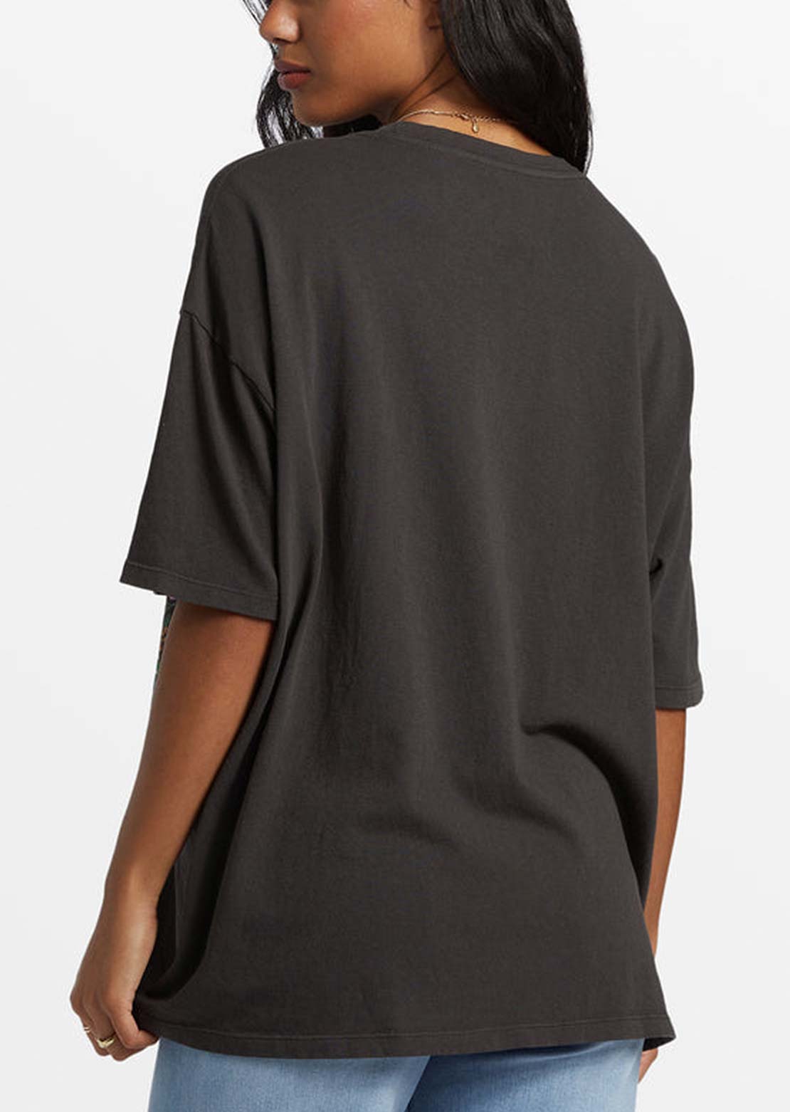 Billabong Women&#39;s Under The Palms T-Shirt Off Black