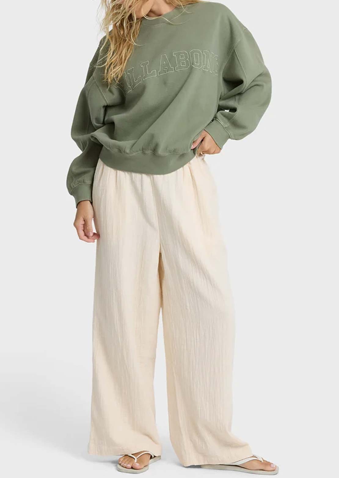 Billabong Femmes Vibes Kendal Crewneck Pull