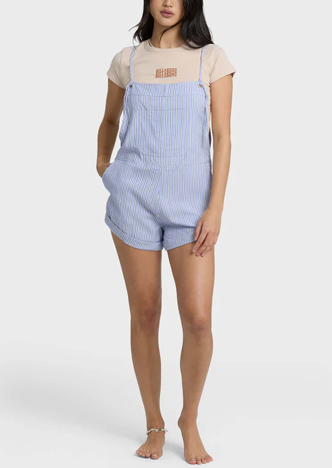 Billabong Women's Wild Pursuit Overall Twilight Blue