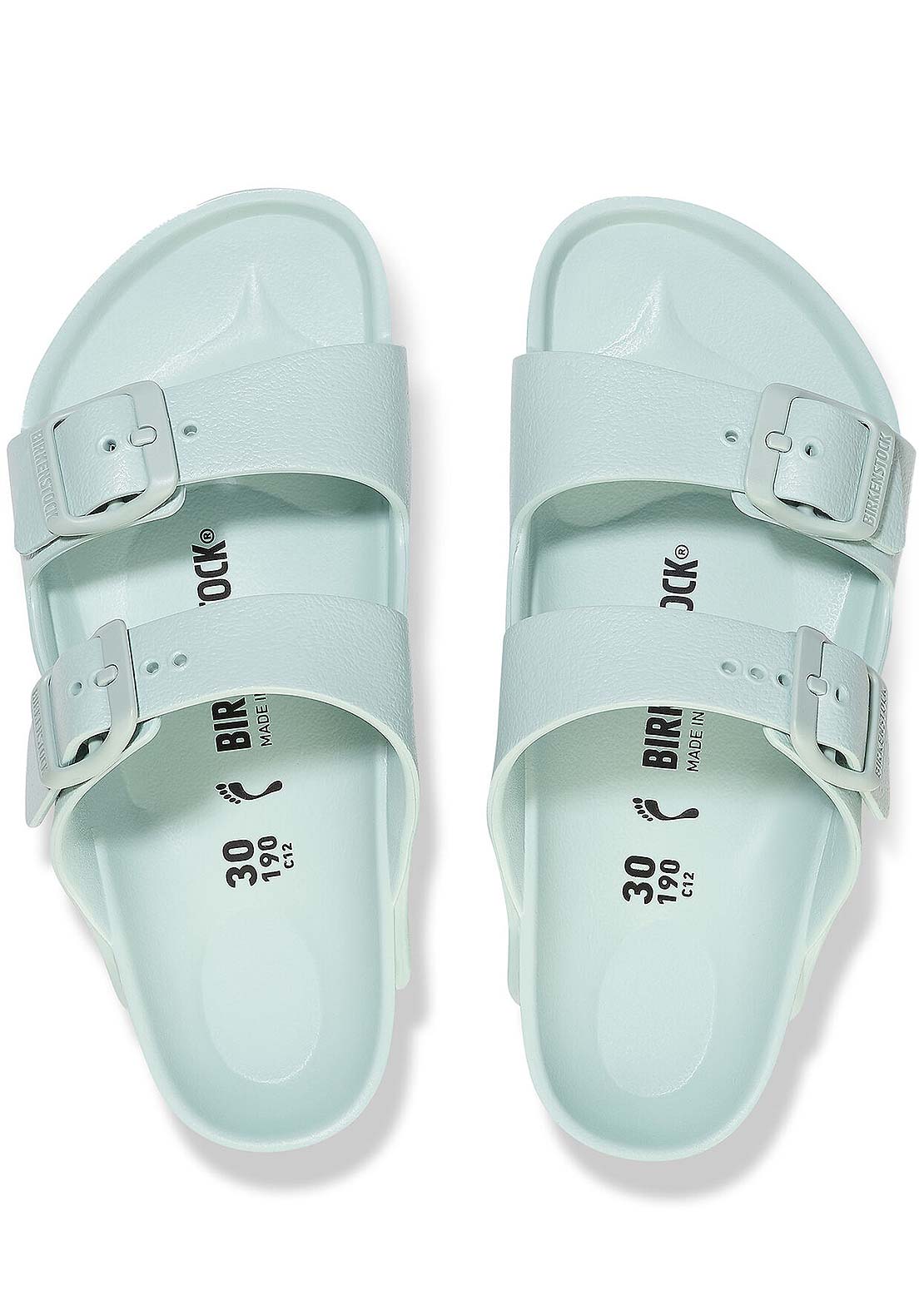 Birkenstock Junior Arizona EVA Narrow Sandals Surf Green