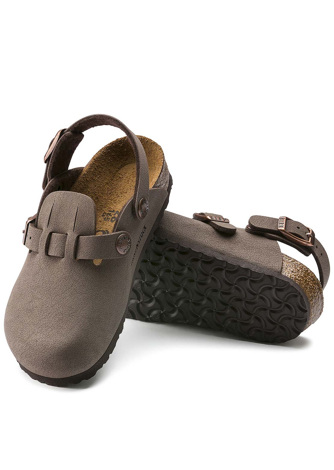 Birkenstock Junior Kay BFBC Mocha Narrow Sandals Mocha