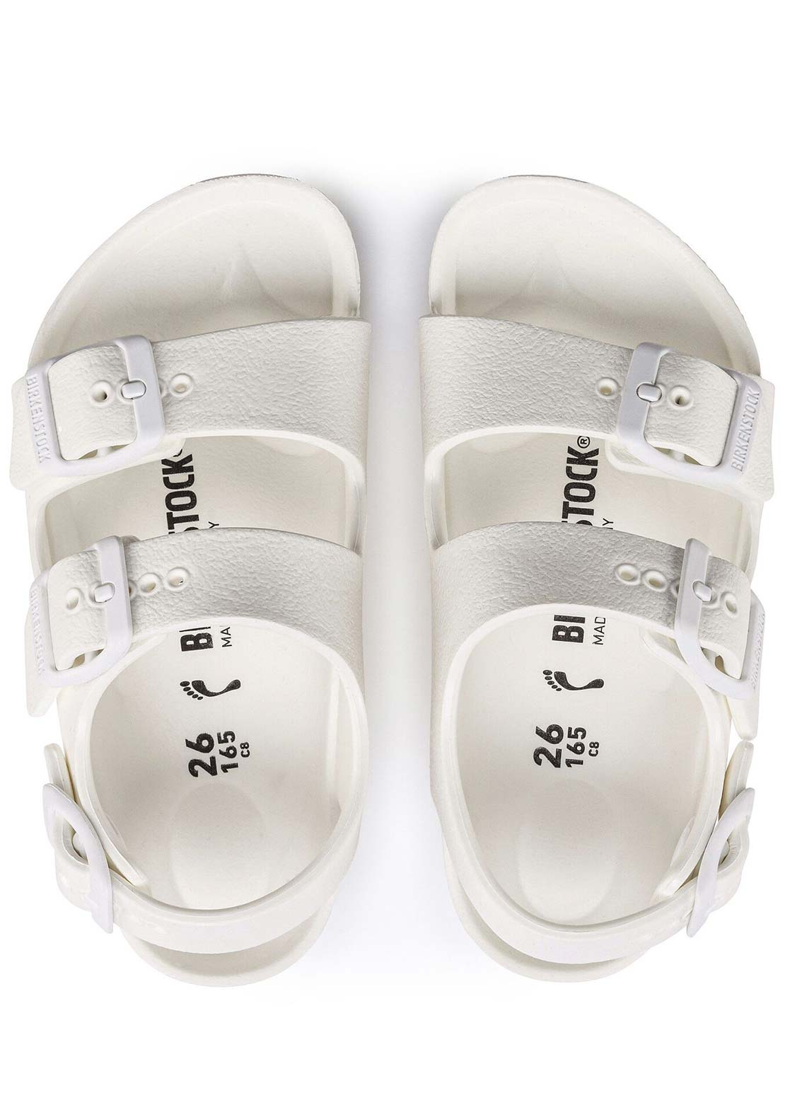 Birkenstock Junior Milano Eva Narrow Sandals White