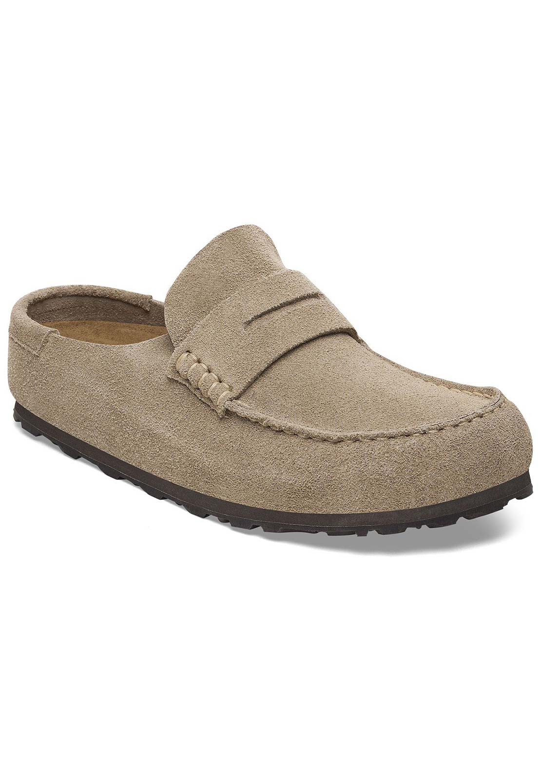 Birkenstock Men&#39;s Naples Grip 2.0 Suede Regular Sandals