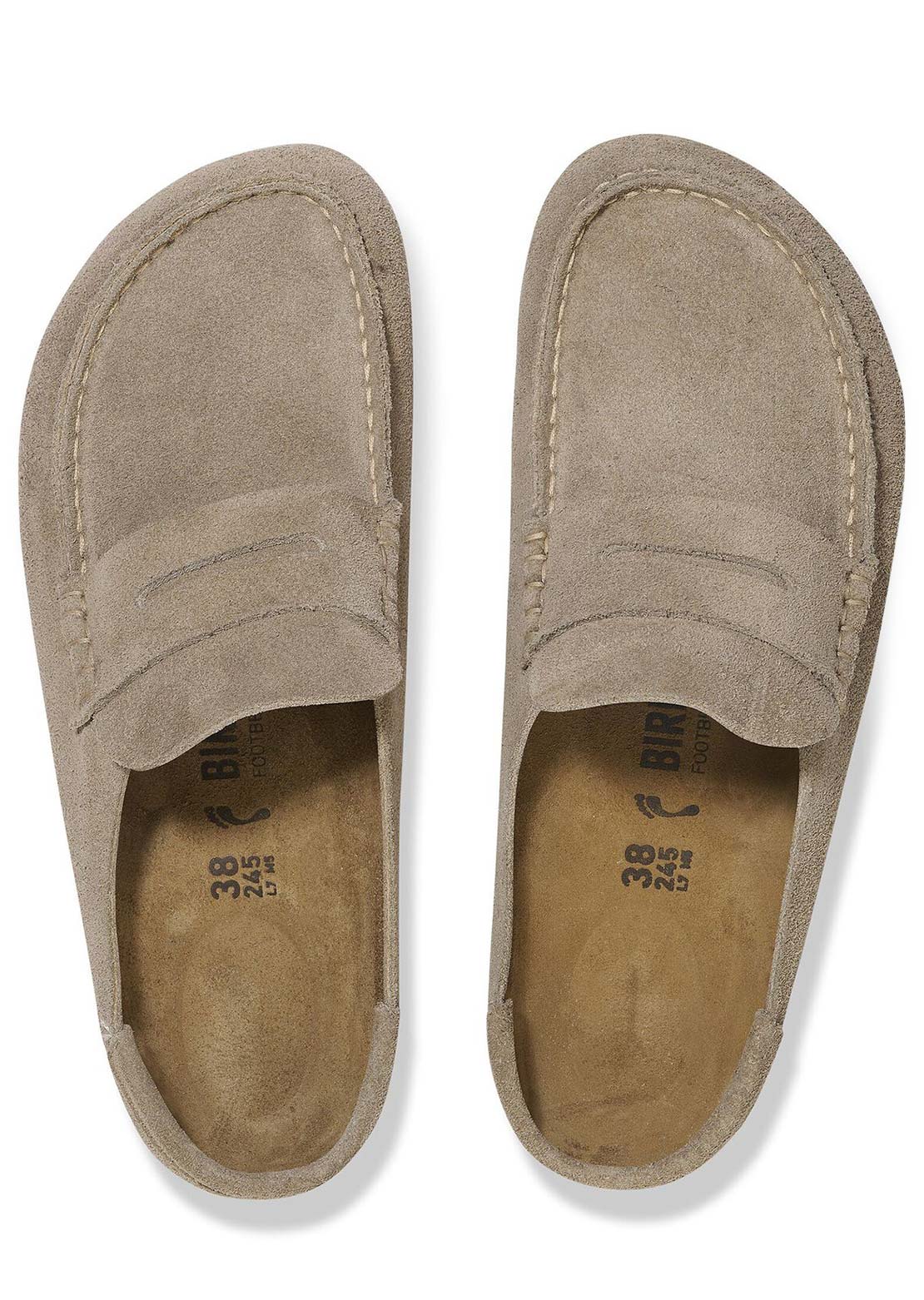 Birkenstock Men&#39;s Naples Grip 2.0 Suede Regular Sandals