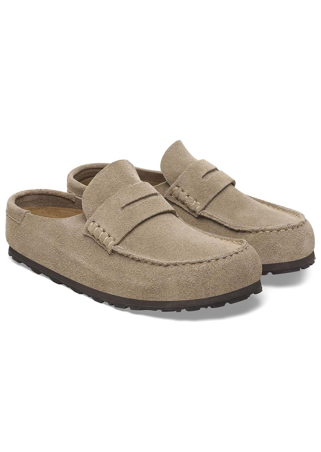 Birkenstock Men&#39;s Naples Grip 2.0 Suede Regular Sandals