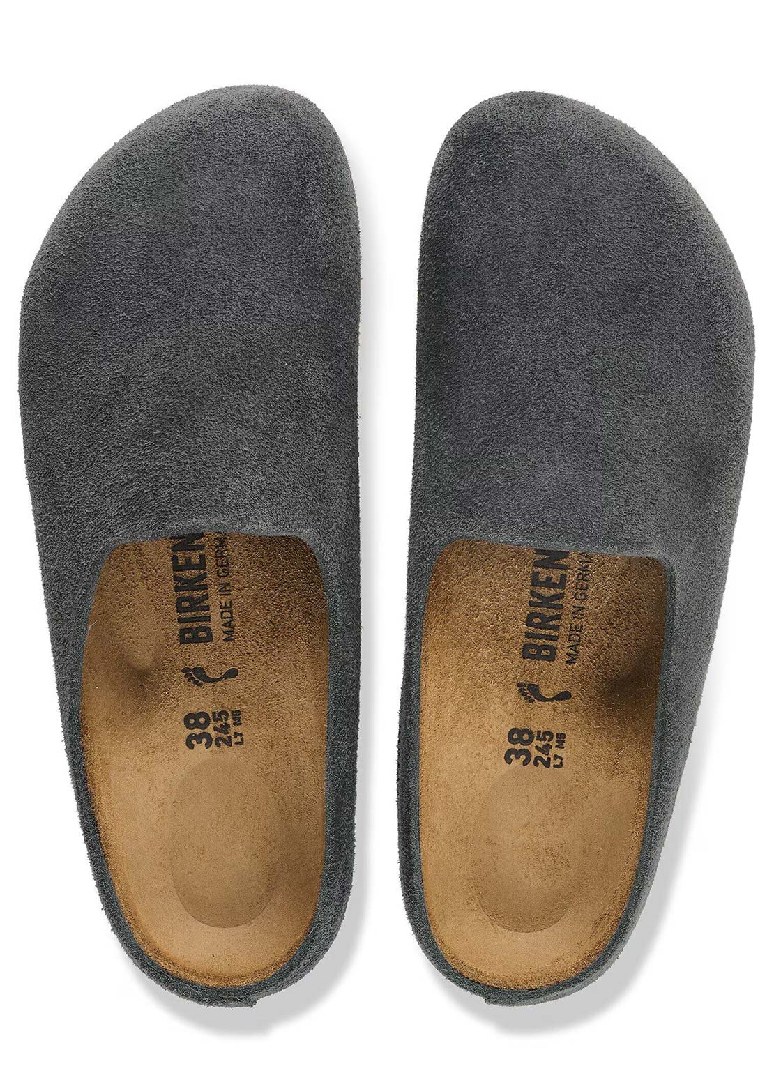 Birkenstock Unisexe Amsterdam Wrapped Suede Regular Sandales