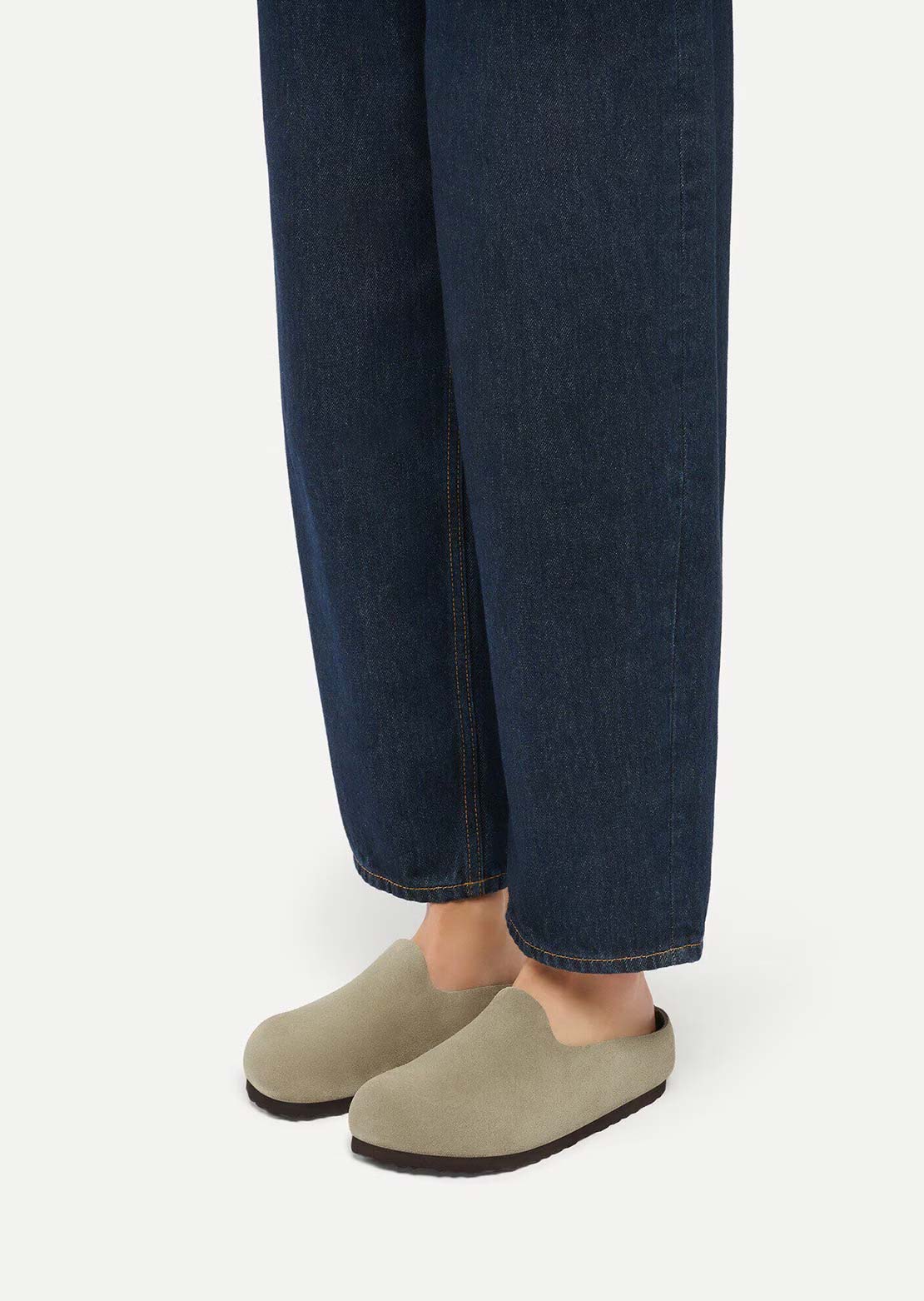 Birkenstock Unisexe Amsterdam Wrapped Suede Regular Sandales