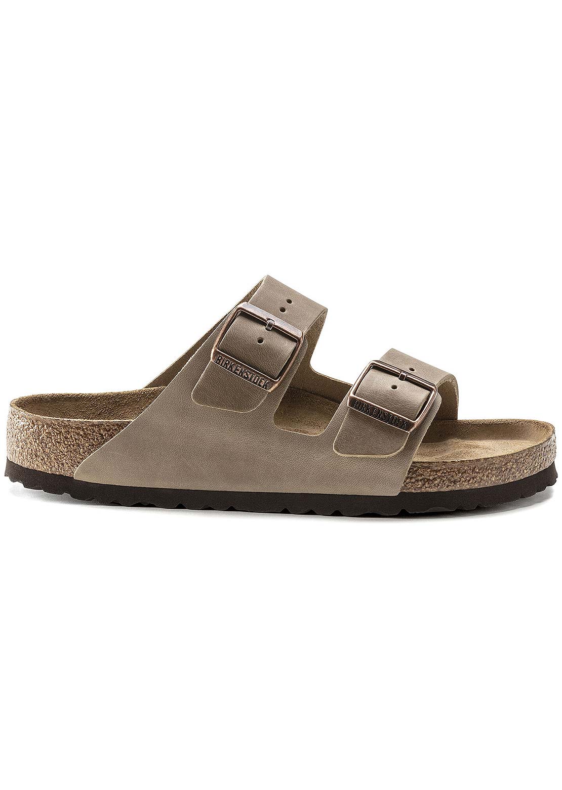 Birkenstock Unisex Arizona Oiled Soft Footbed Sandals Tabacco Brown