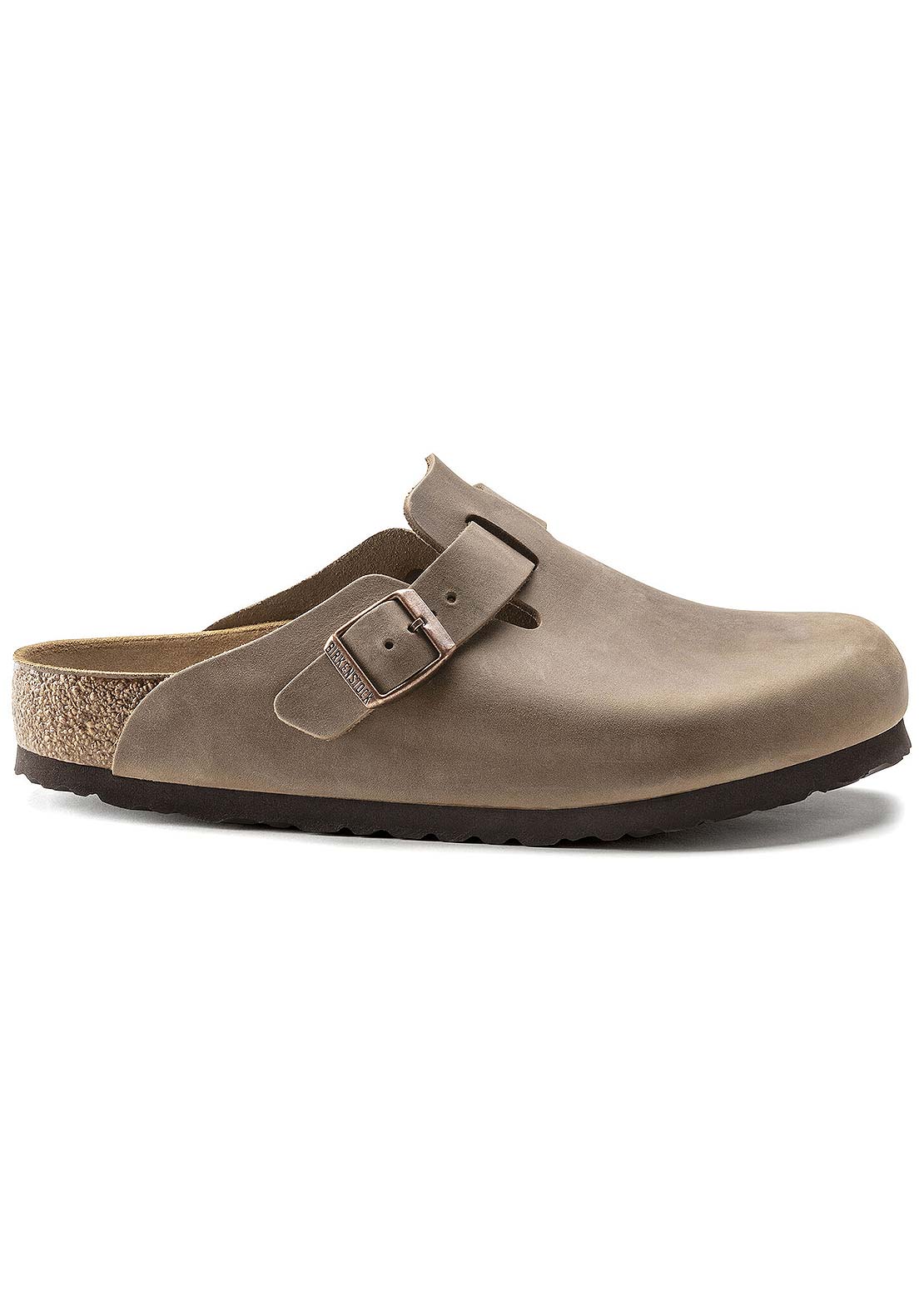 Birkenstock Unisex Boston Oiled Leather Sandals Tobacco