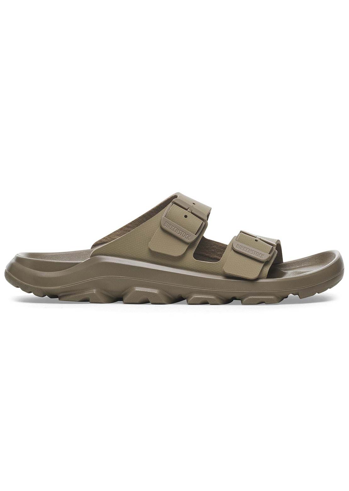 Birkenstock Unisex Mogami Terra Slide Birko-Flor Regular Sandals Faded Khaki