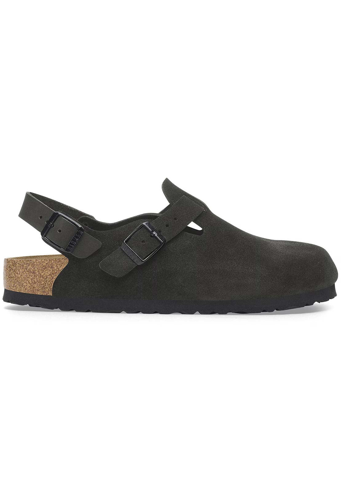 Birkenstock Unisex Tokyo Suede Regular Sandals Black