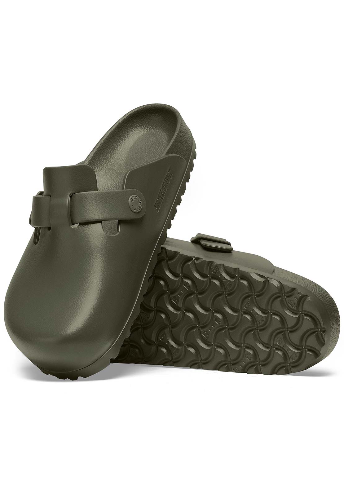 Birkenstock Women's Boston EVA Narrow Sandals Khaki