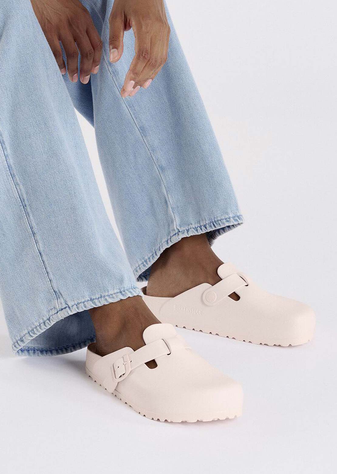 Birkenstock Women's Boston EVA Narrow Sandals Light Rose