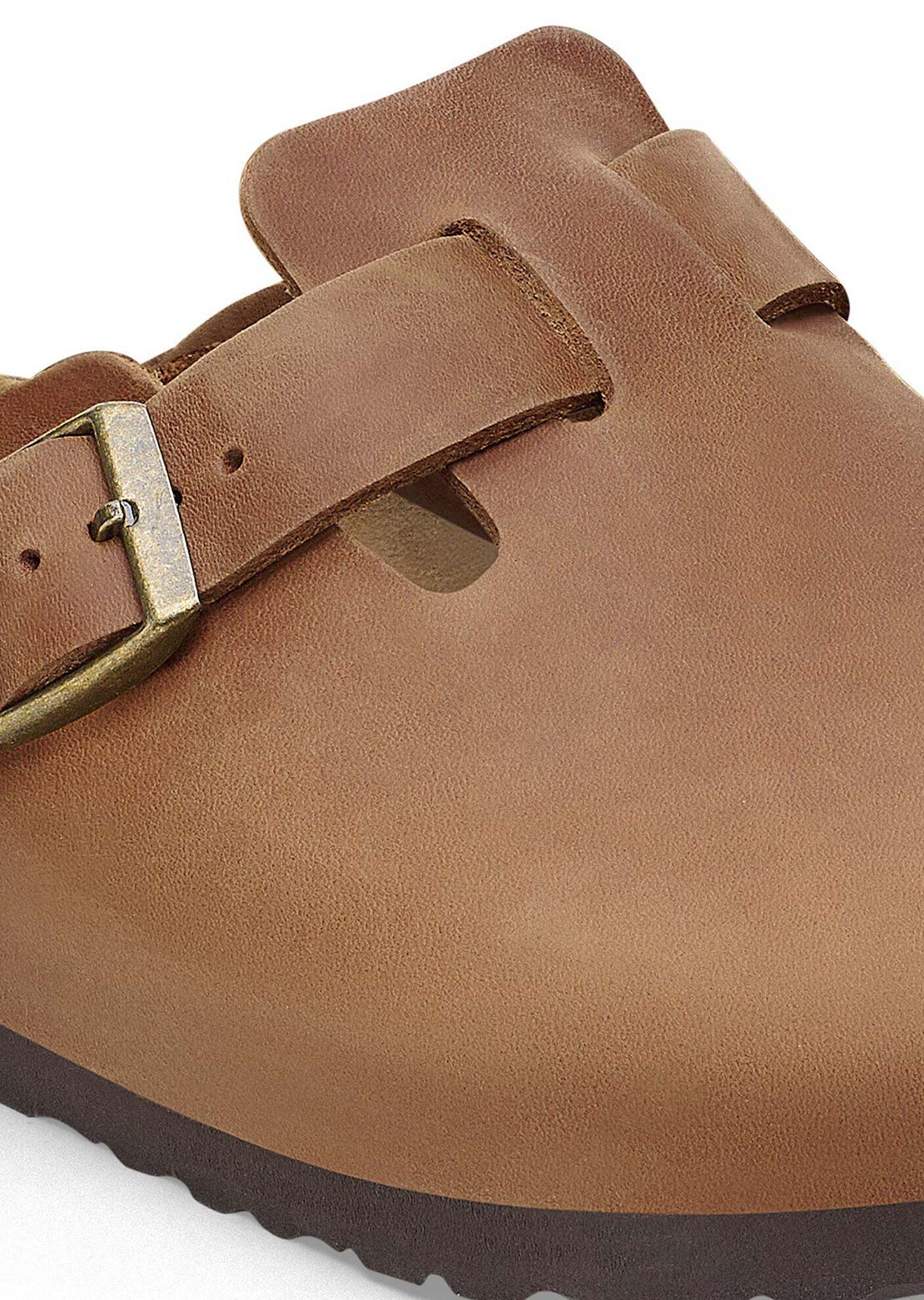 Birkenstock Femmes Boston Oiled Leather Narrow Sandales