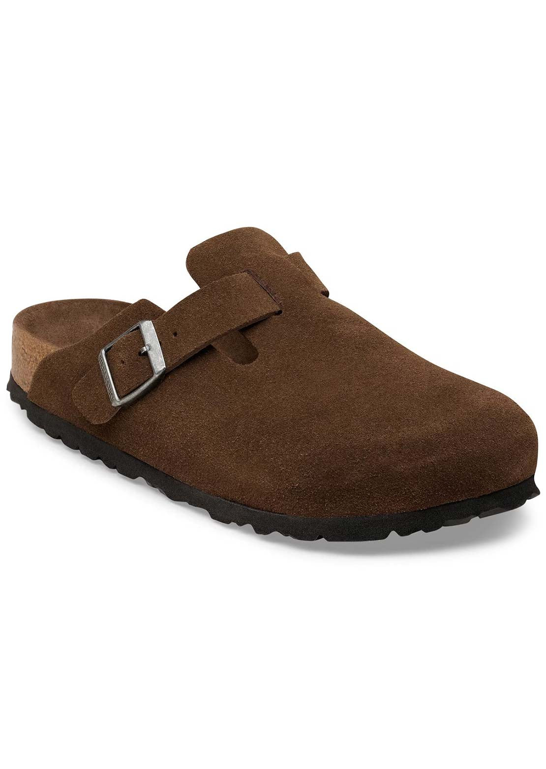 Birkenstock Women's Boston Soft Footbed Suede Narrow Sandals Carafe