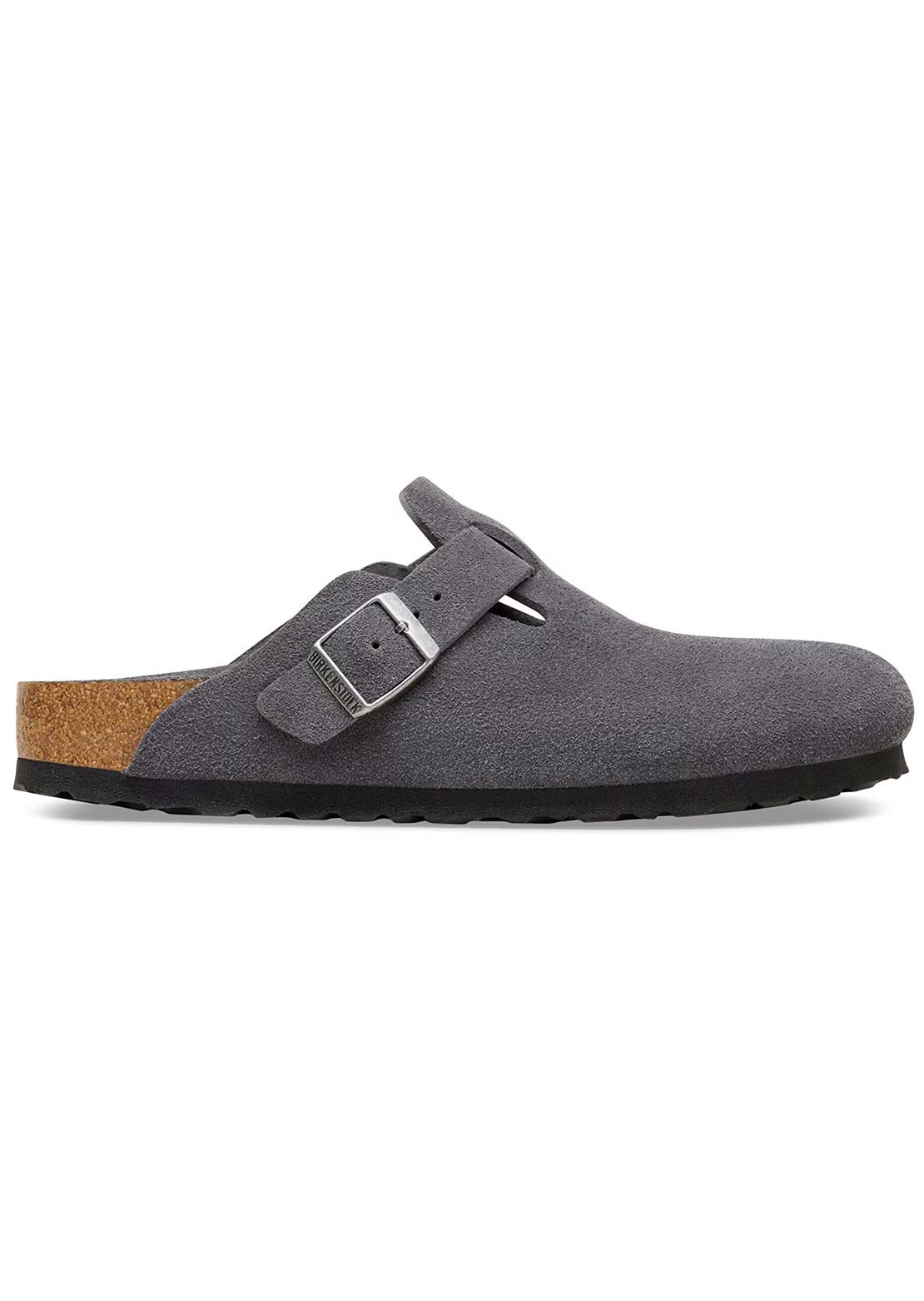 Birkenstock Femmes Boston Soft Footbed Suede Narrow Sandales