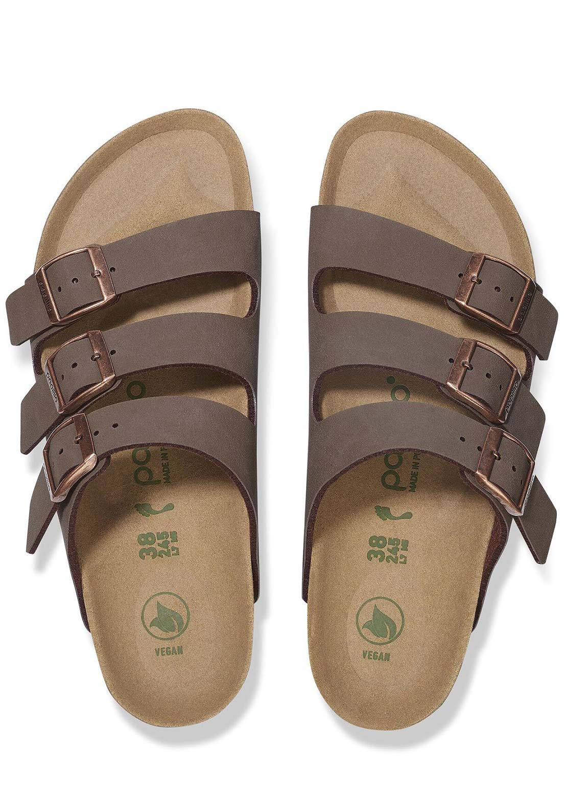 Birkenstock Women's Florida III Platform Birkibuc Narrow Sandals Mocha