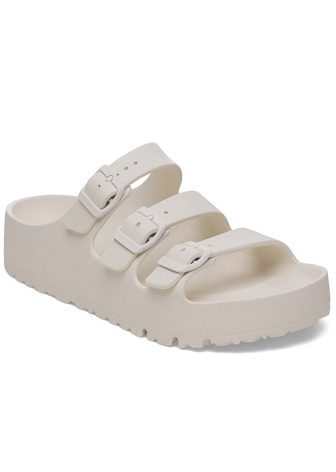 Birkenstock Women's Florida III Platform EVA Narrow Sandals Eggshell