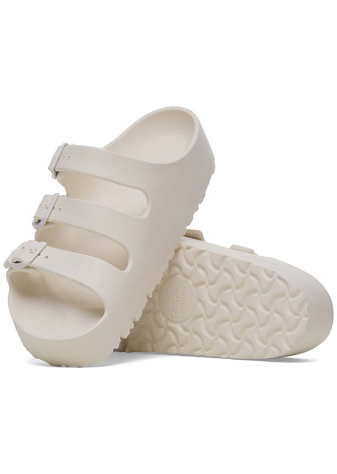 Birkenstock Women's Florida III Platform EVA Narrow Sandals Eggshell