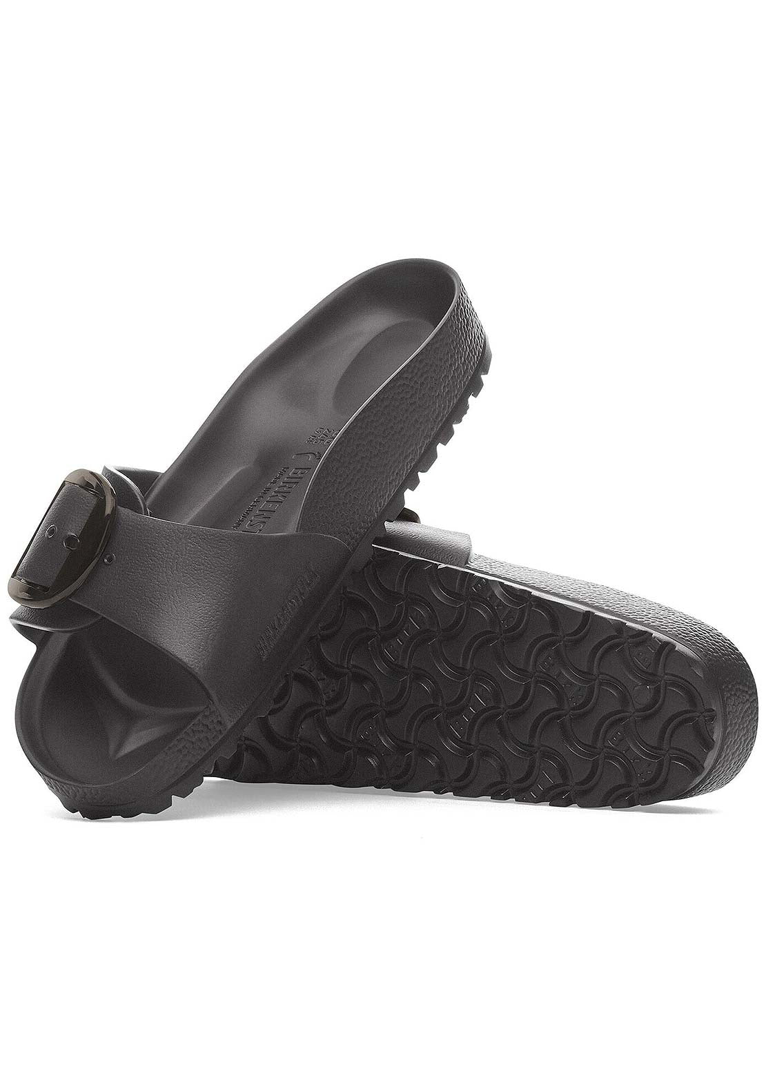 Birkenstock Women's Madrid Big Buckle EVA Narrow Sandals Black