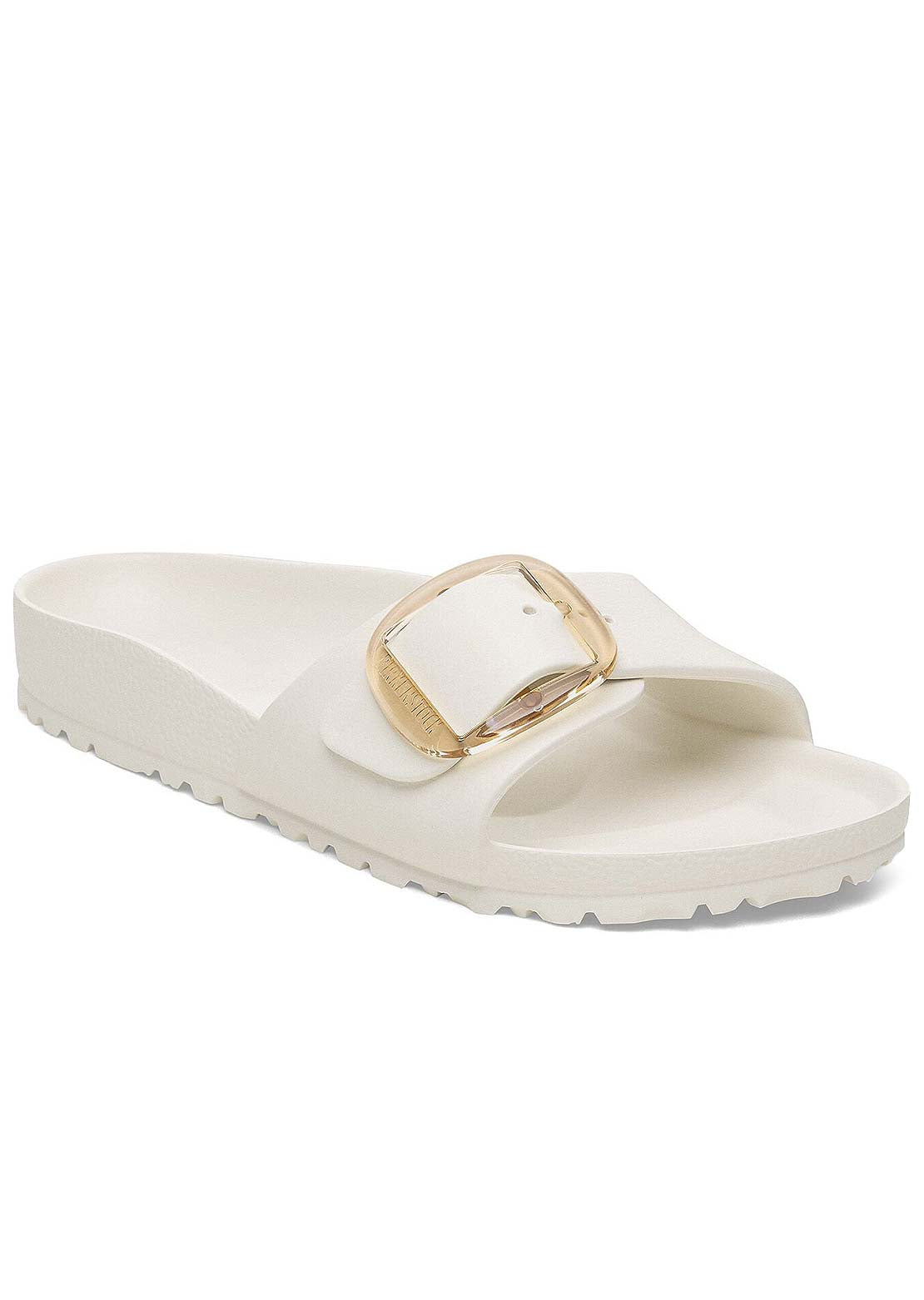 Birkenstock Women's Madrid Big Buckle EVA Narrow Sandals Eggshell