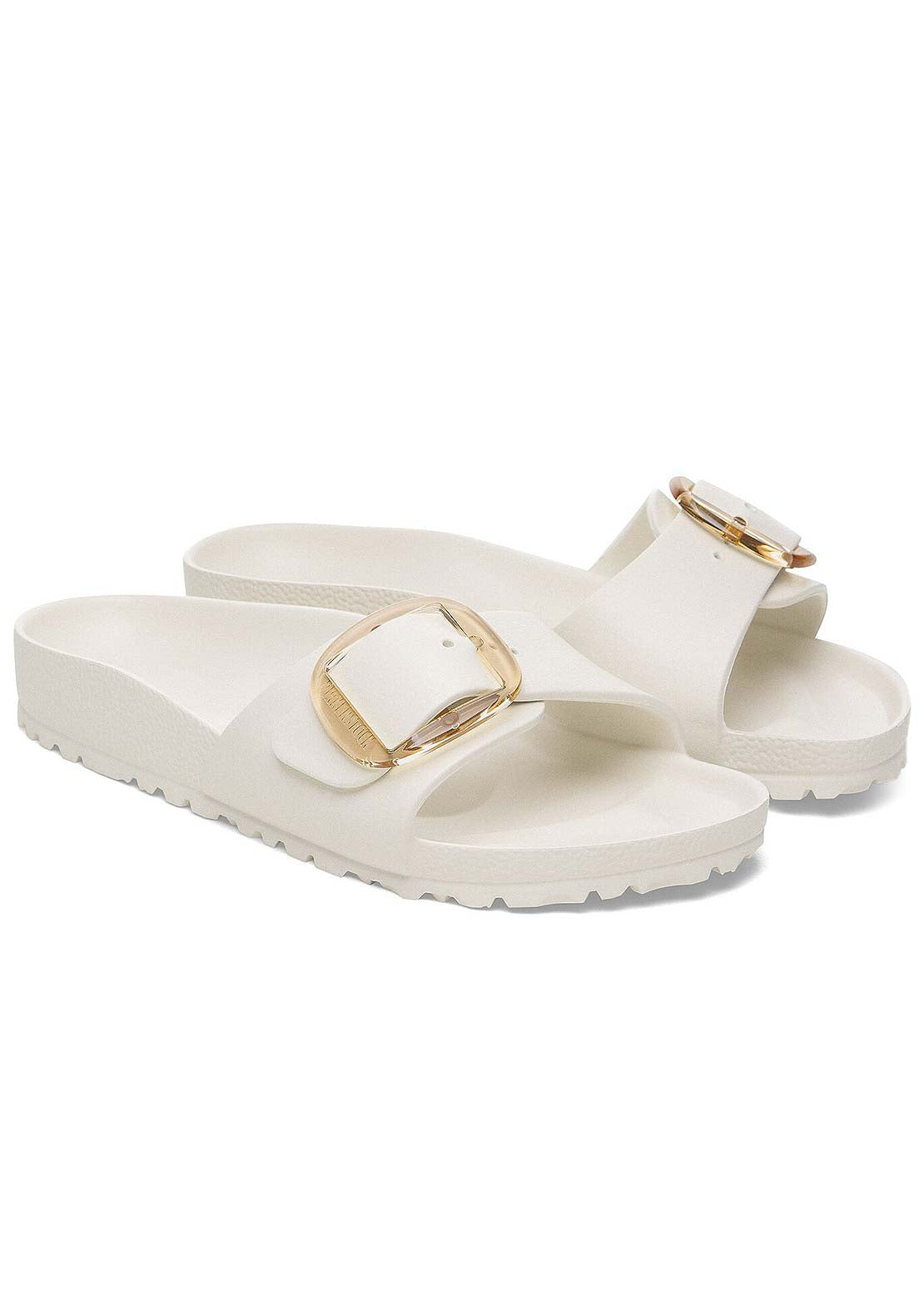 Birkenstock Women's Madrid Big Buckle EVA Narrow Sandals Eggshell