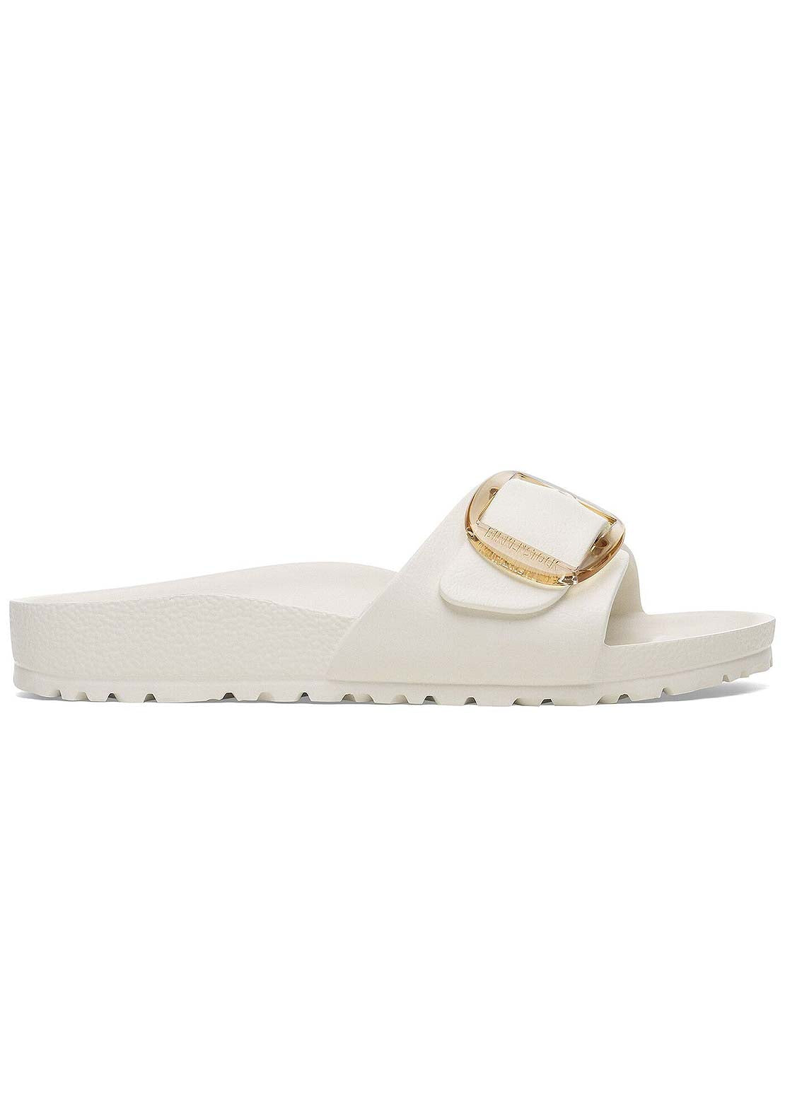 Birkenstock Women's Madrid Big Buckle EVA Narrow Sandals Eggshell