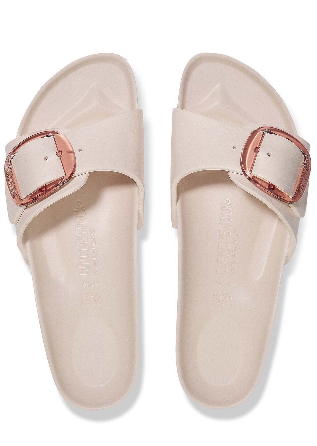 Birkenstock Women's Madrid Big Buckle EVA Narrow Sandals Light Rose