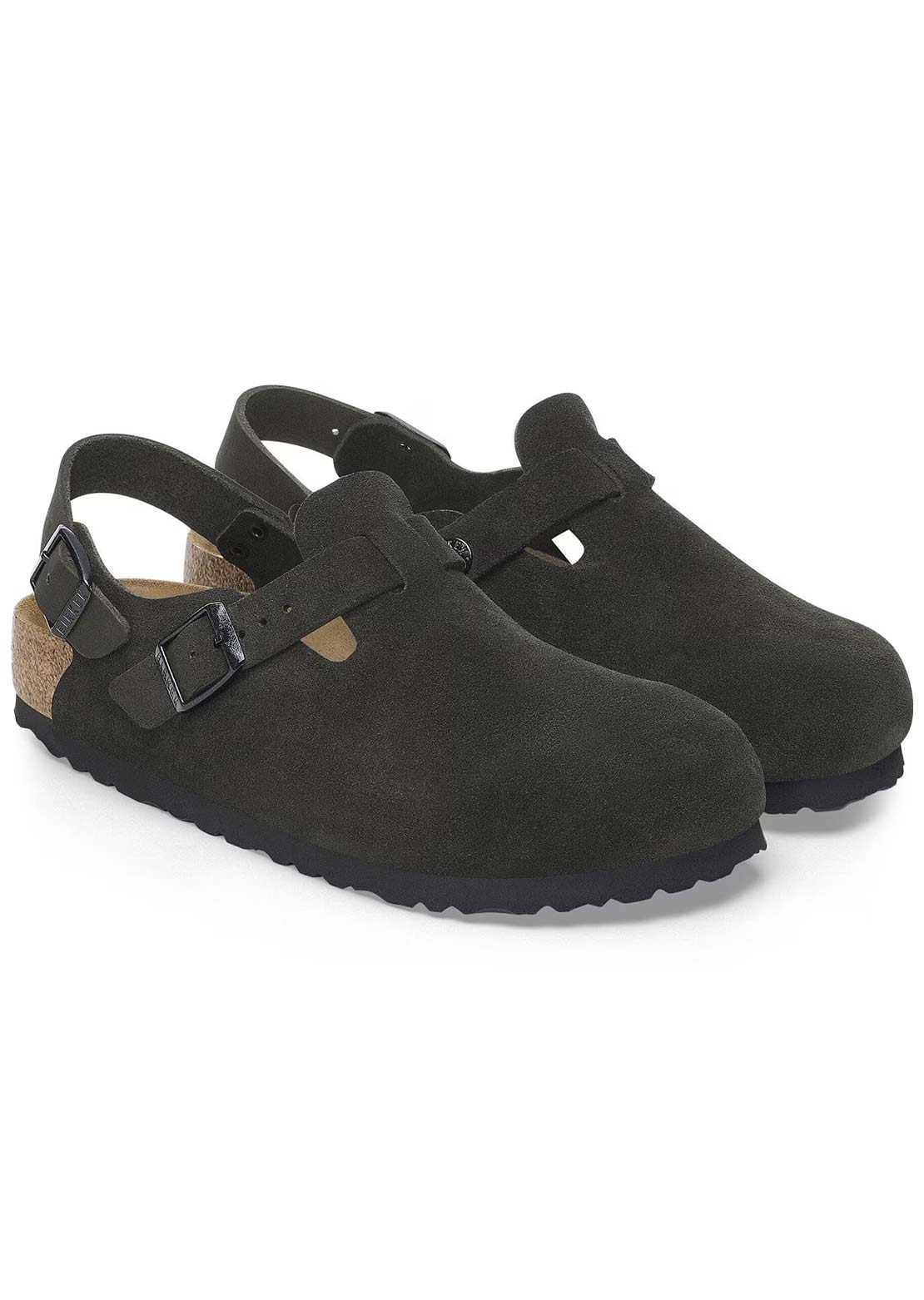 Birkenstock Women's Tokyo Suede Narrow Sandals Black