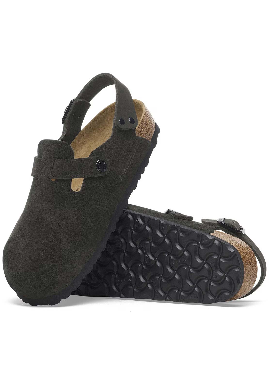 Birkenstock Women's Tokyo Suede Narrow Sandals Black