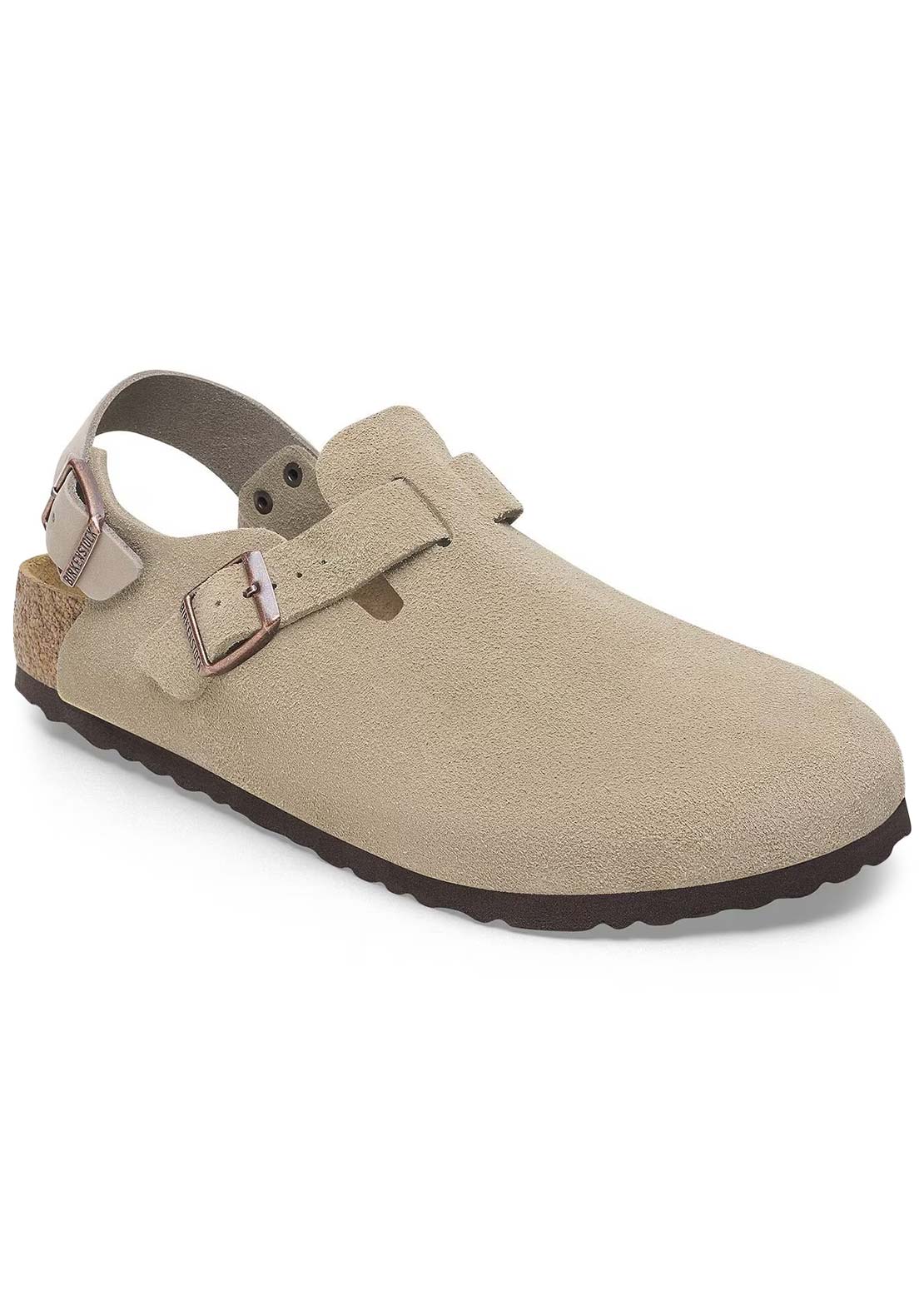 Birkenstock Women's Tokyo Suede Narrow Sandals Taupe