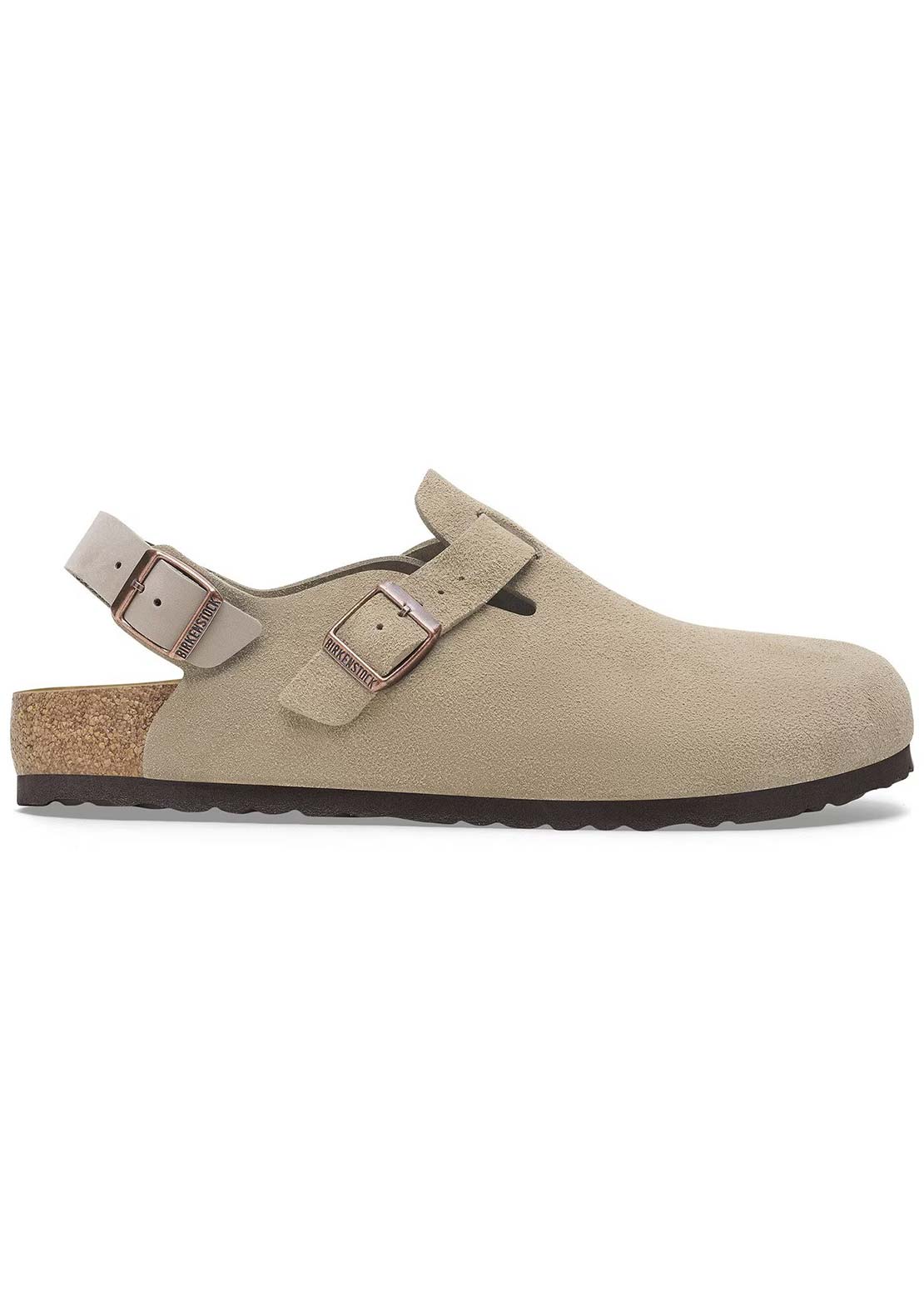 Birkenstock Women's Tokyo Suede Narrow Sandals Taupe