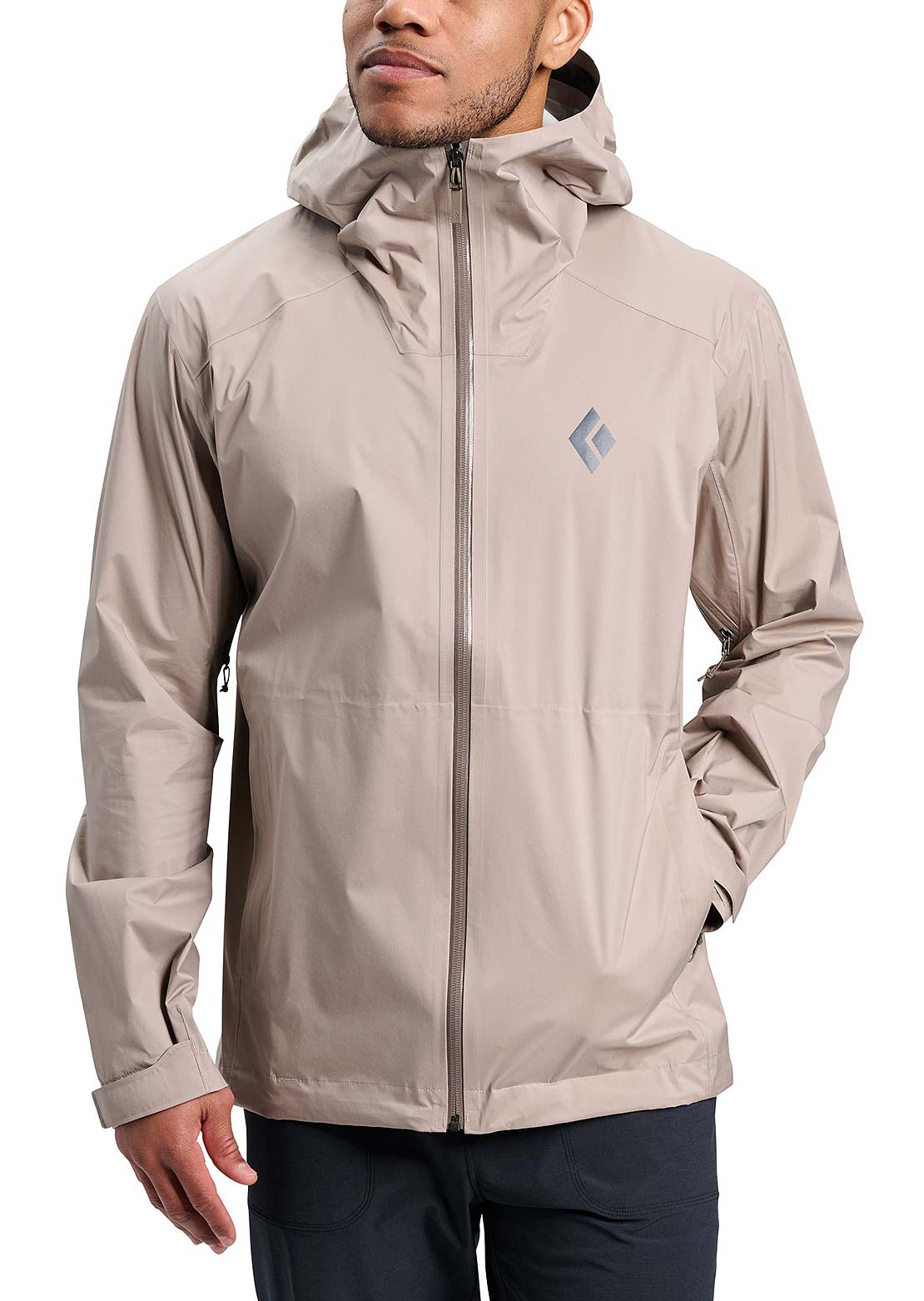 Black Diamond Men's Fineline Stretch Shell Jacket Moonstone