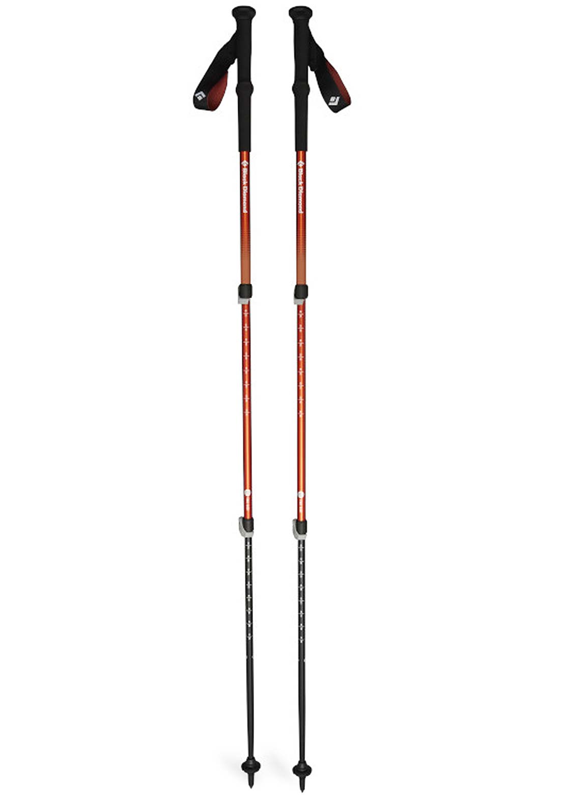 Black Diamond Trail Back Trekking Poles Burnt Sienna