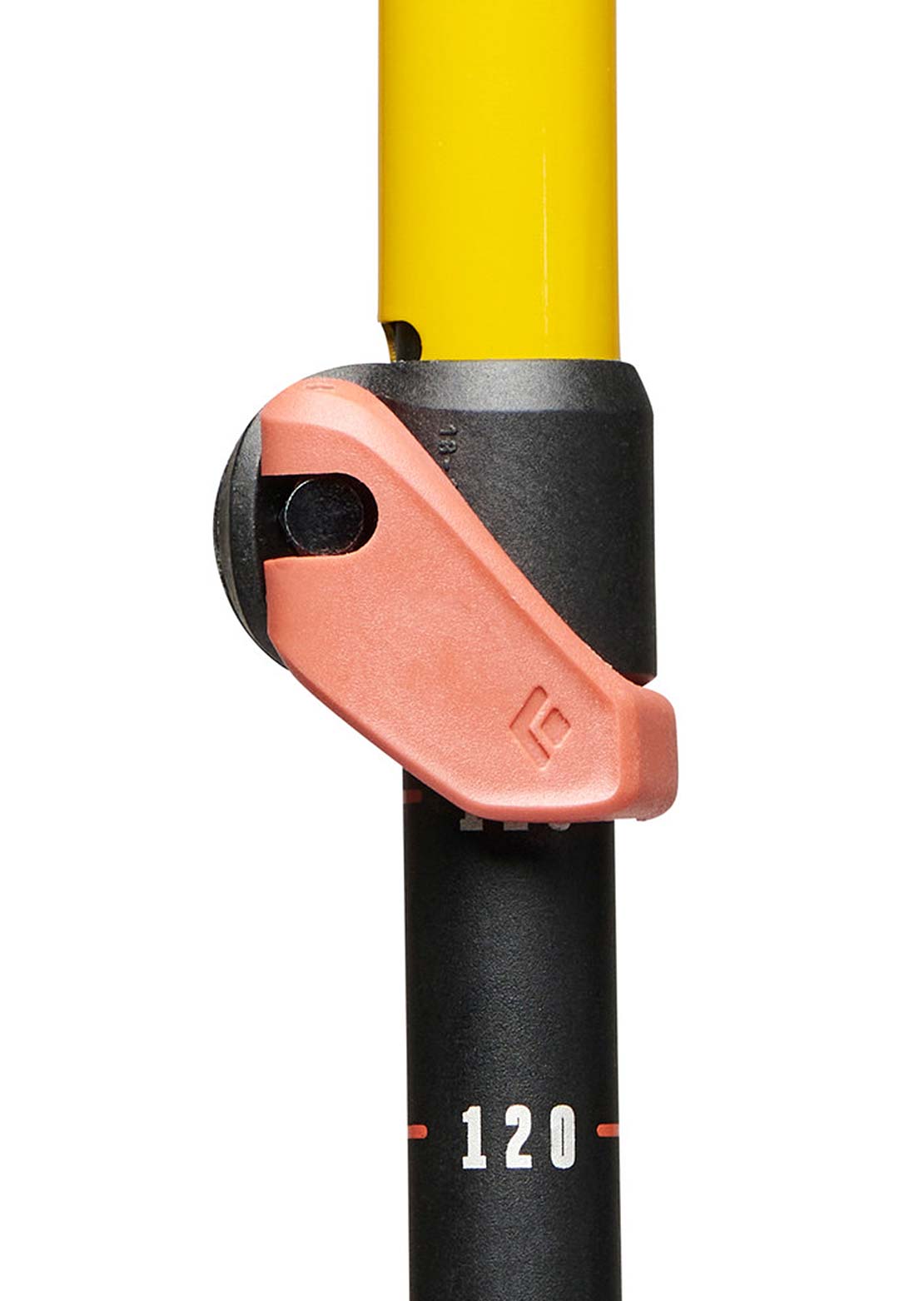Black Diamond Traverse 3 Ski Poles Sulphure Green