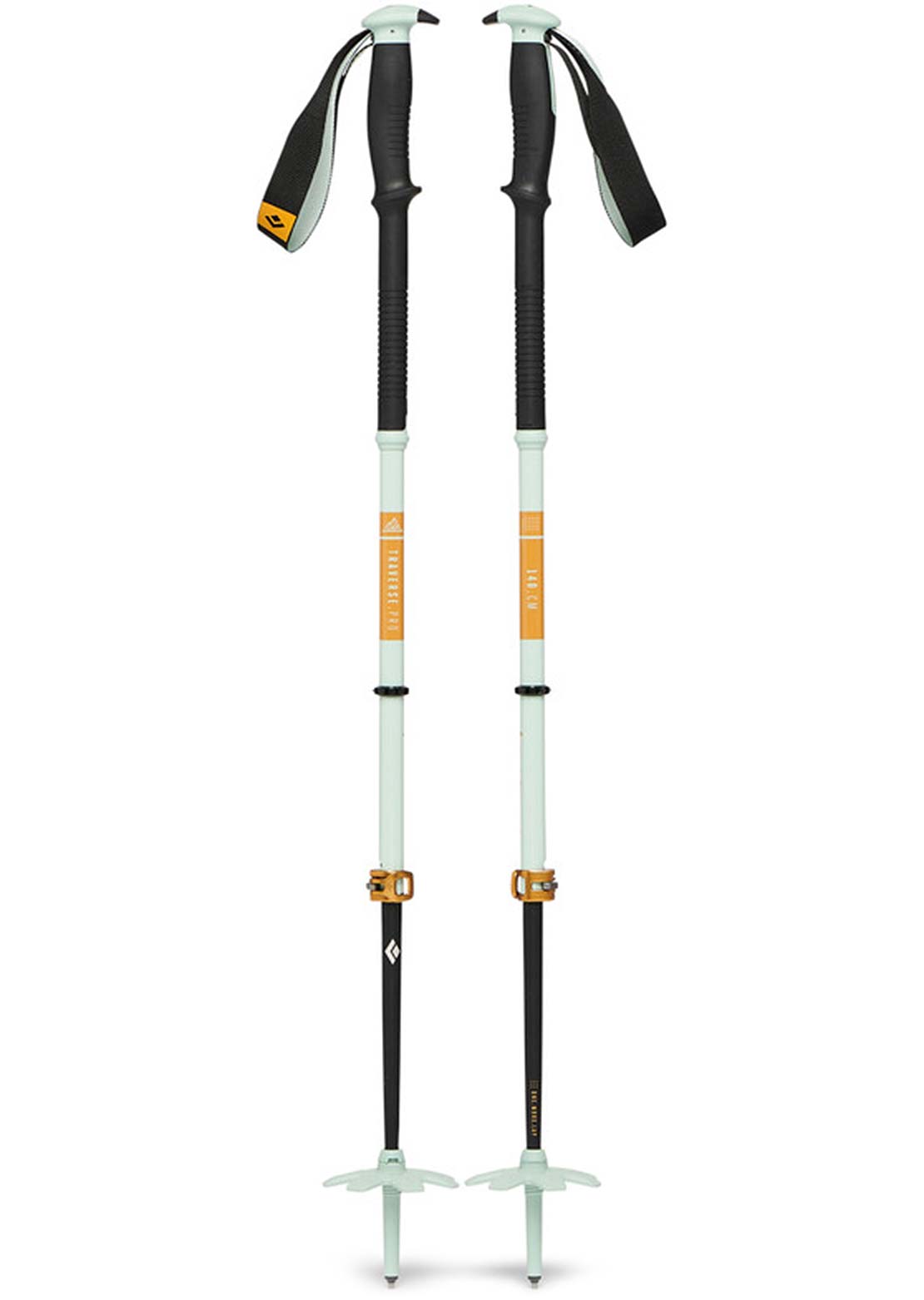 Black Diamond Traverse Pro Ski Poles Foam Green