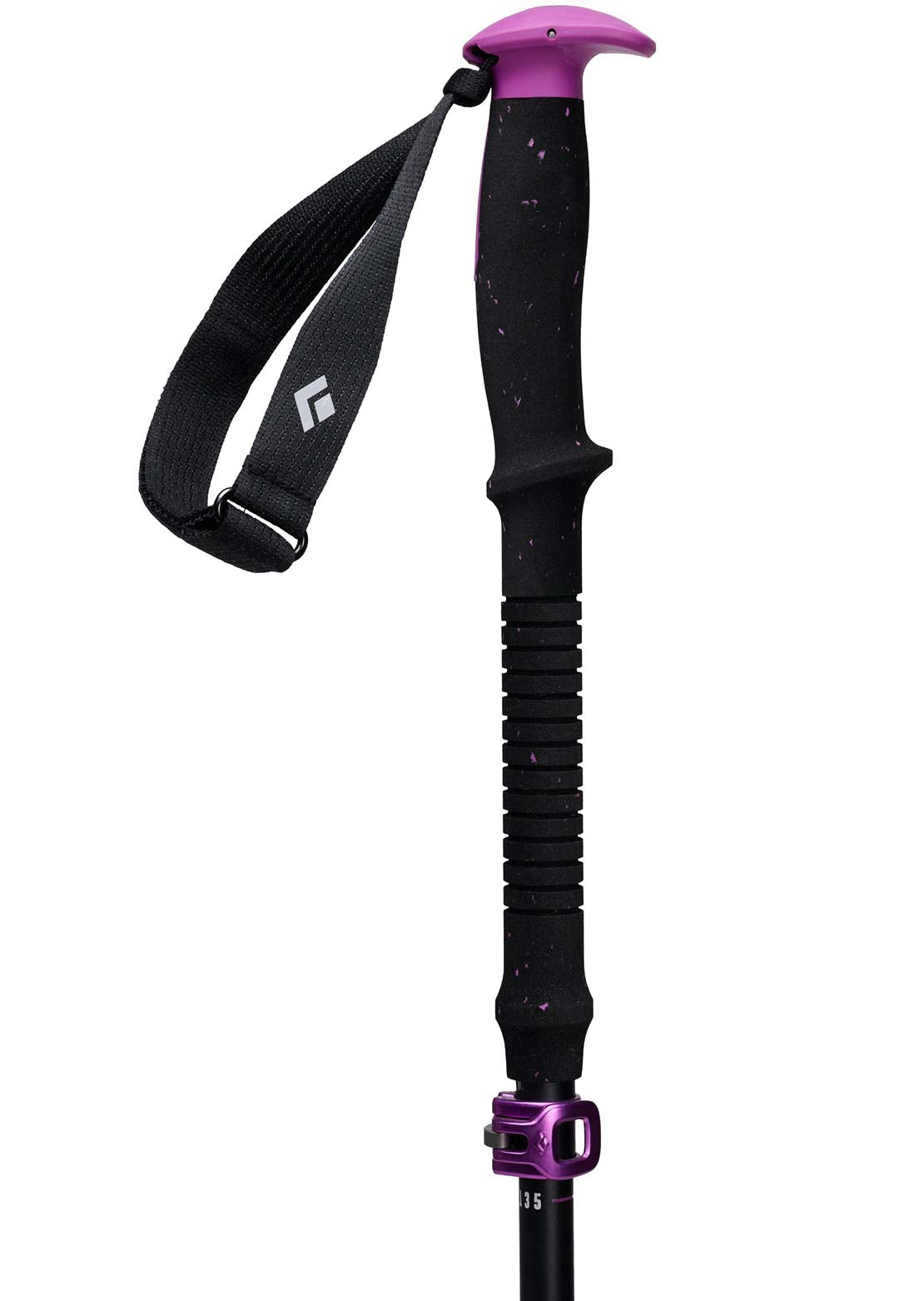 Black Diamond Unisex Expedition Compactor Ski Poles Piton Purple